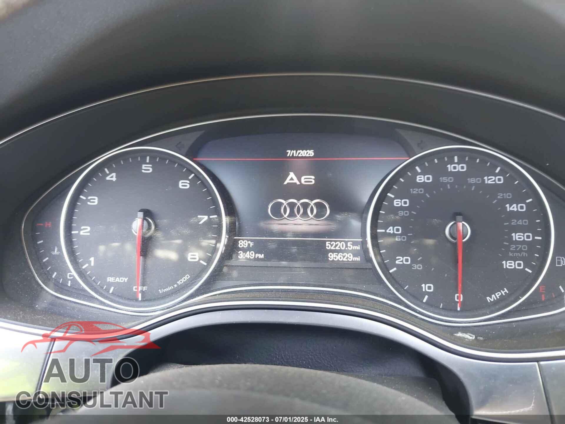 AUDI A6 2017 - WAUF2AFC8HN101732