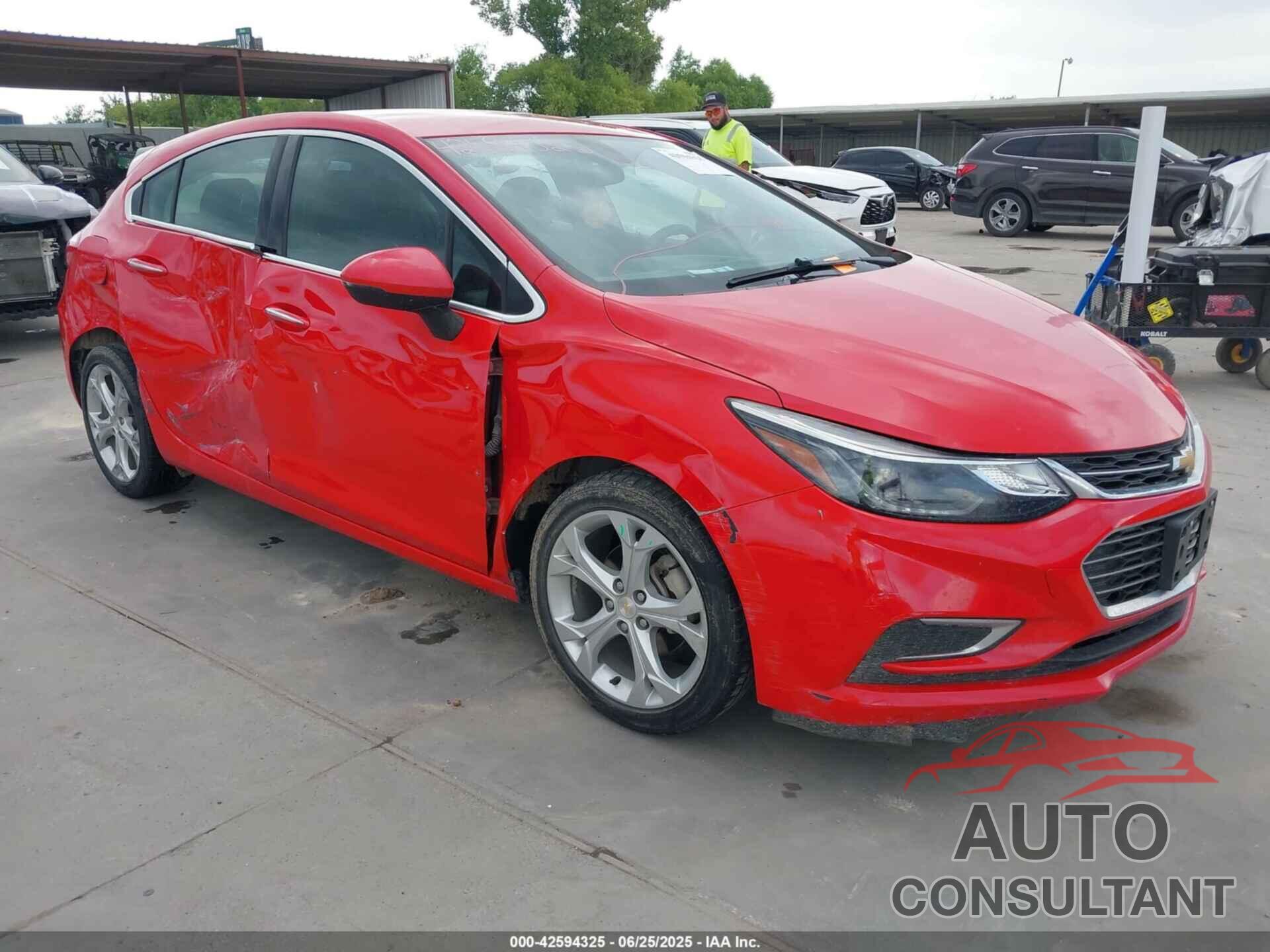CHEVROLET CRUZE 2018 - 3G1BF6SM3JS653452