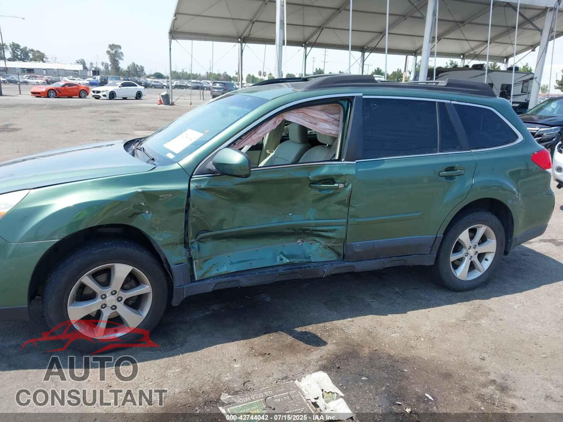 SUBARU OUTBACK 2014 - 4S4BRBLC8E3259997
