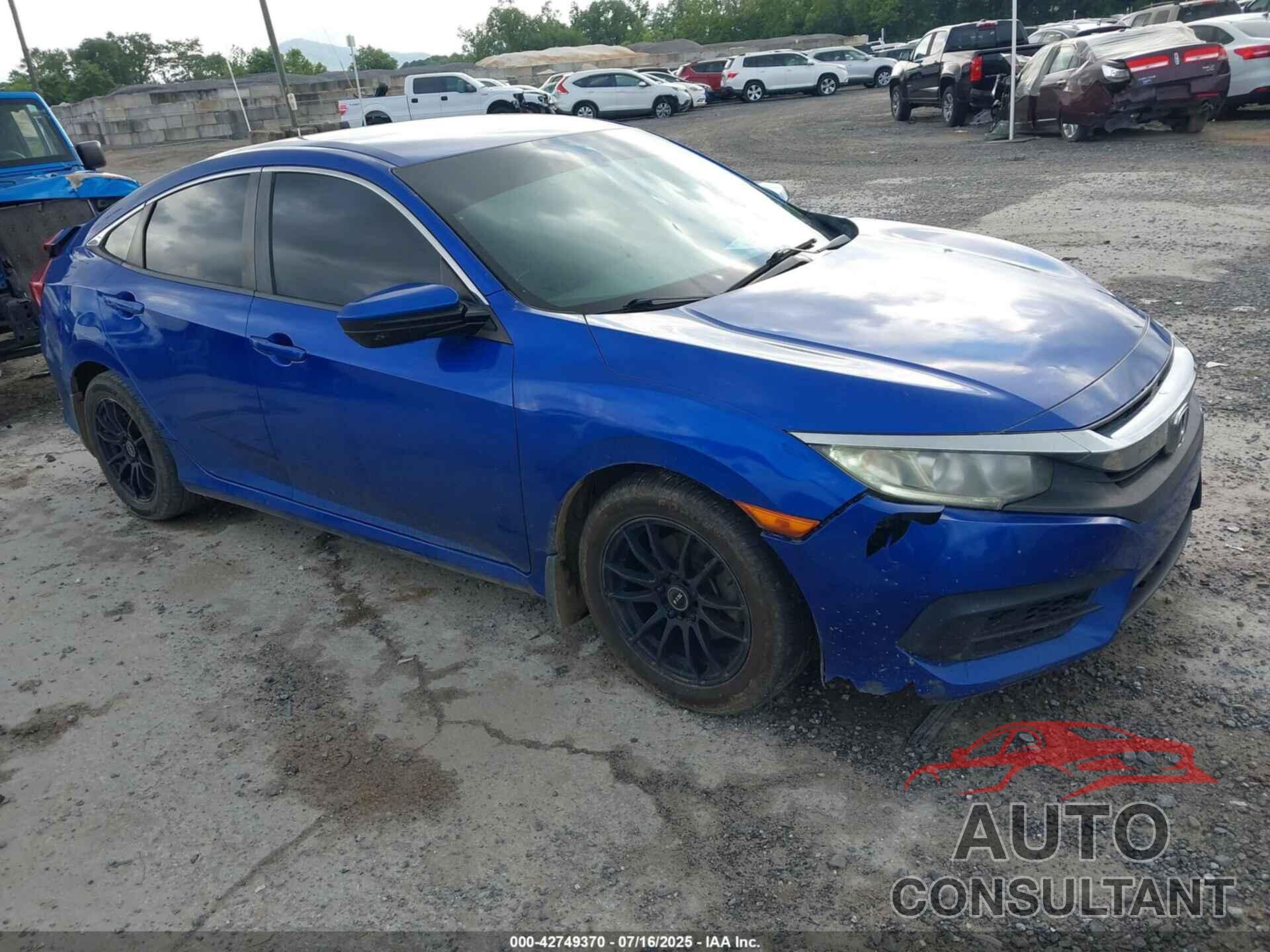 HONDA CIVIC 2017 - 19XFC2F58HE001870