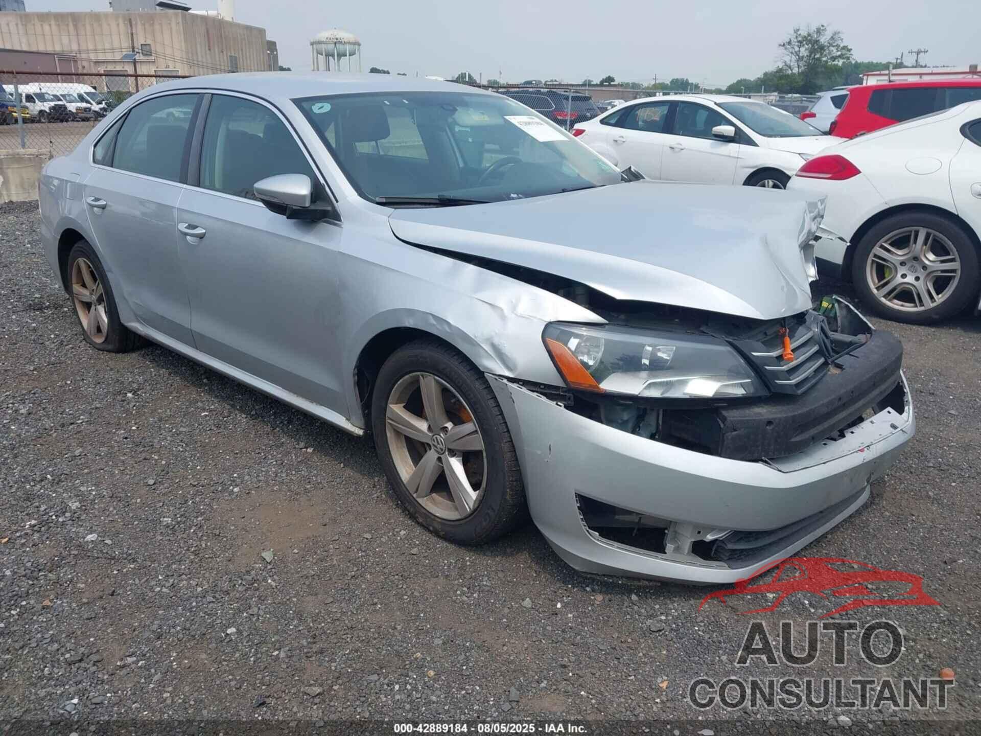 VOLKSWAGEN PASSAT 2012 - 1VWBP7A39CC099570