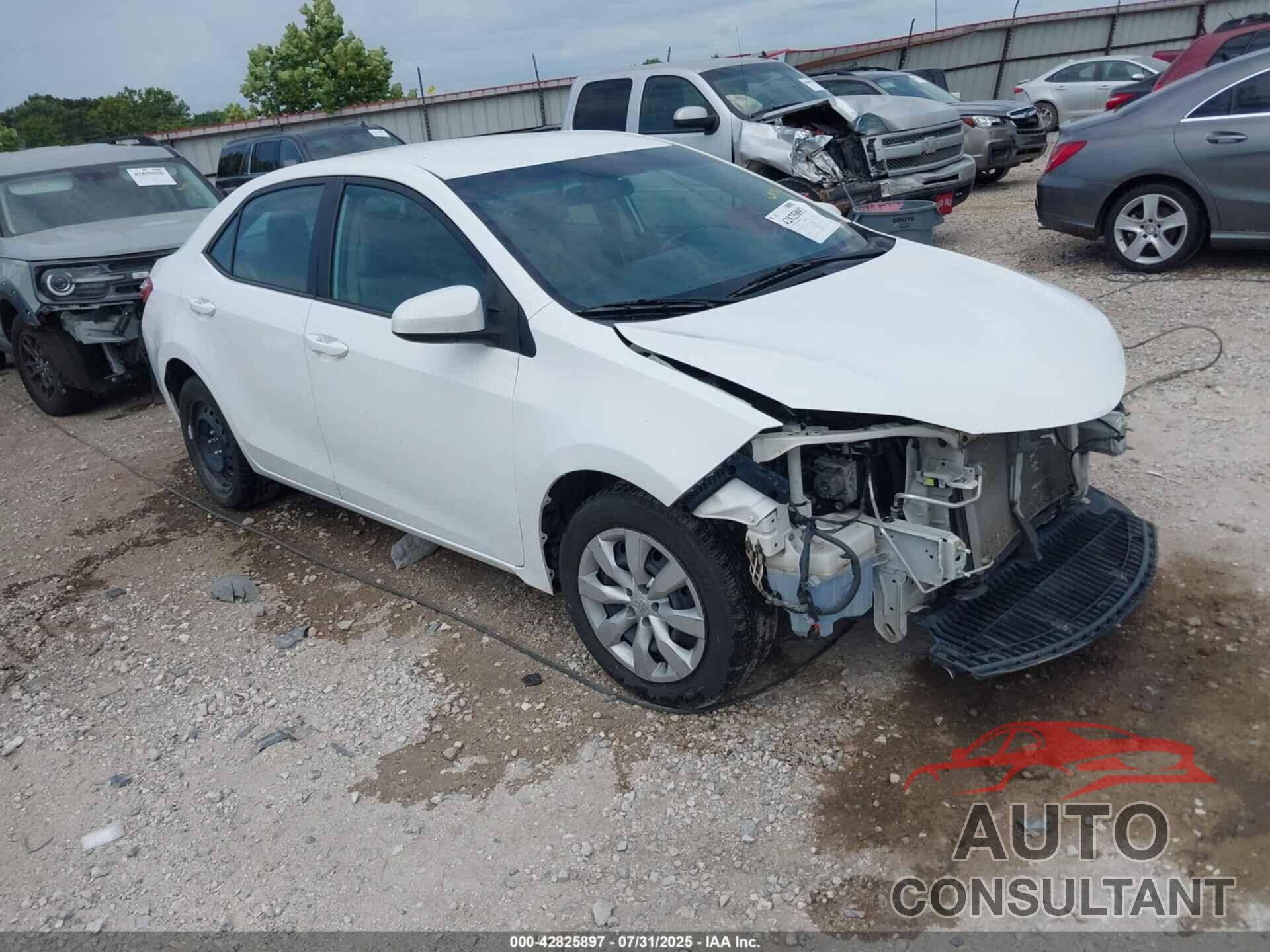 TOYOTA COROLLA 2016 - 5YFBURHE4GP530909