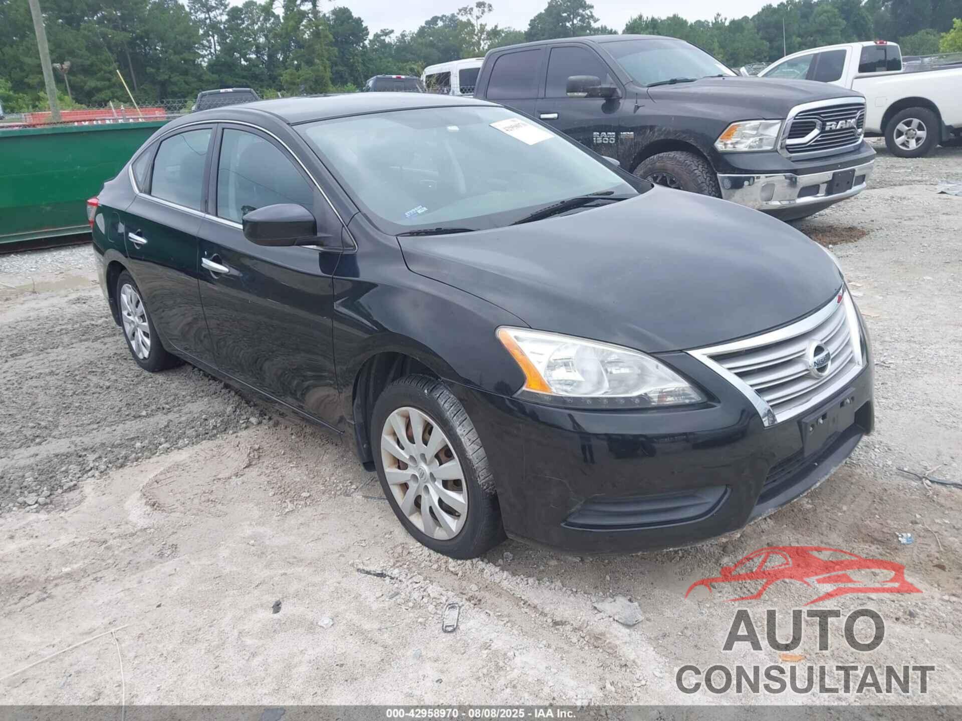NISSAN SENTRA 2014 - 3N1AB7AP7EL697991
