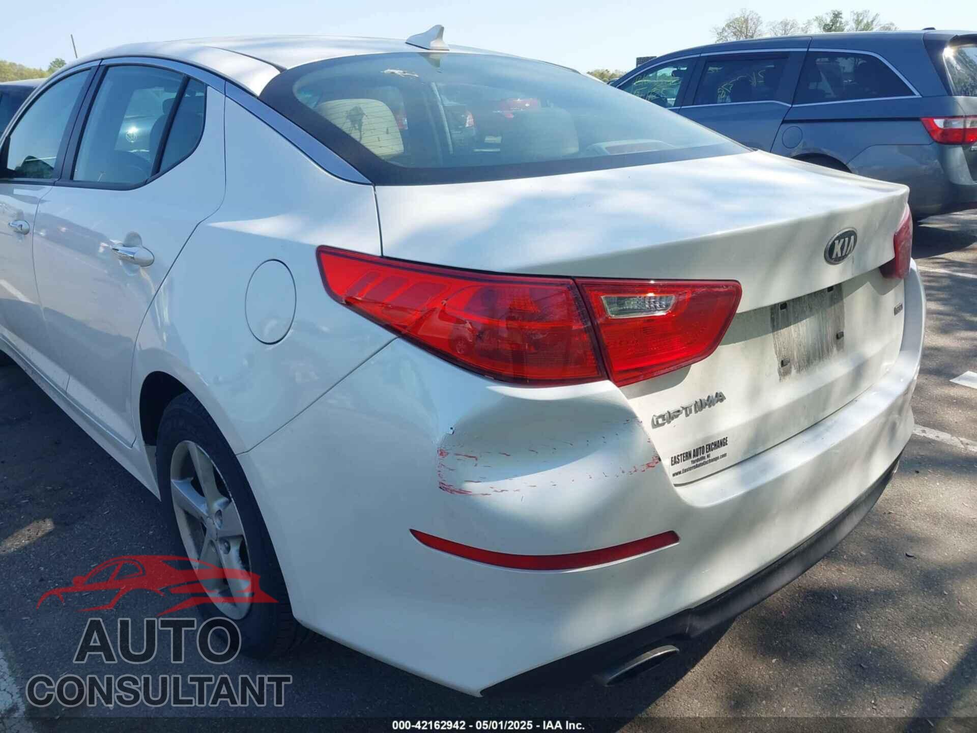 KIA OPTIMA 2015 - KNAGM4A76F5663782