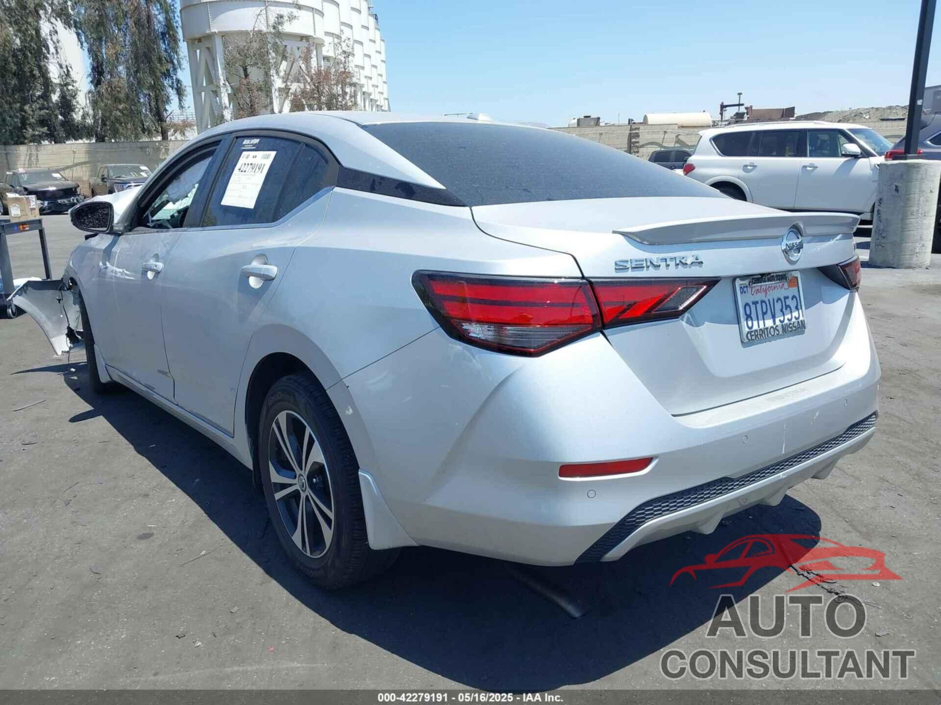 NISSAN SENTRA 2020 - 3N1AB8CV9LY286528