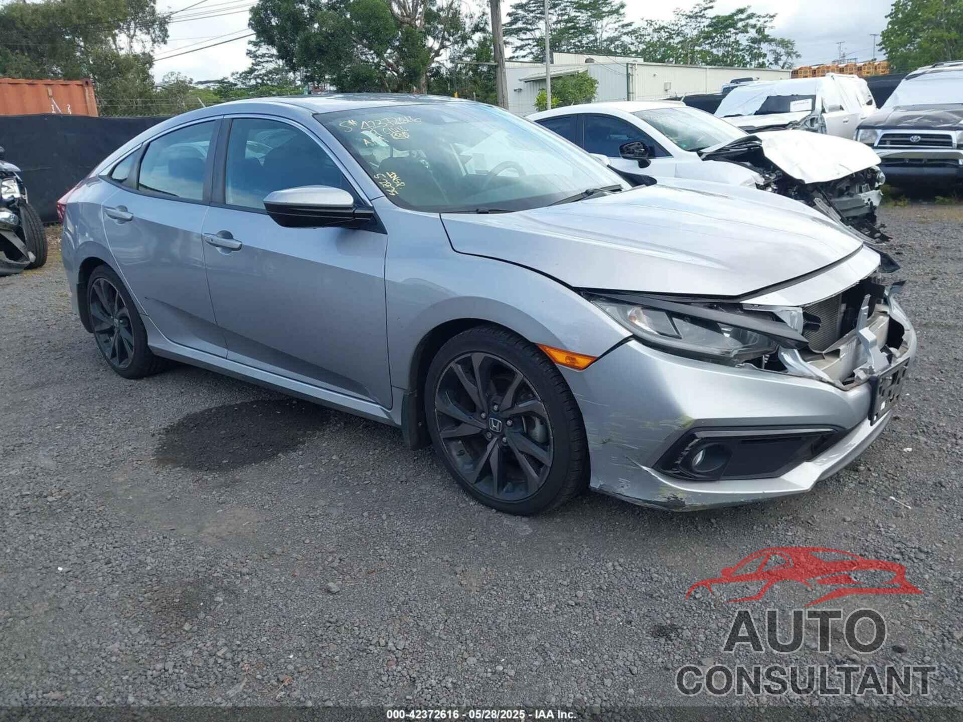 HONDA CIVIC 2019 - 2HGFC2F81KH512764