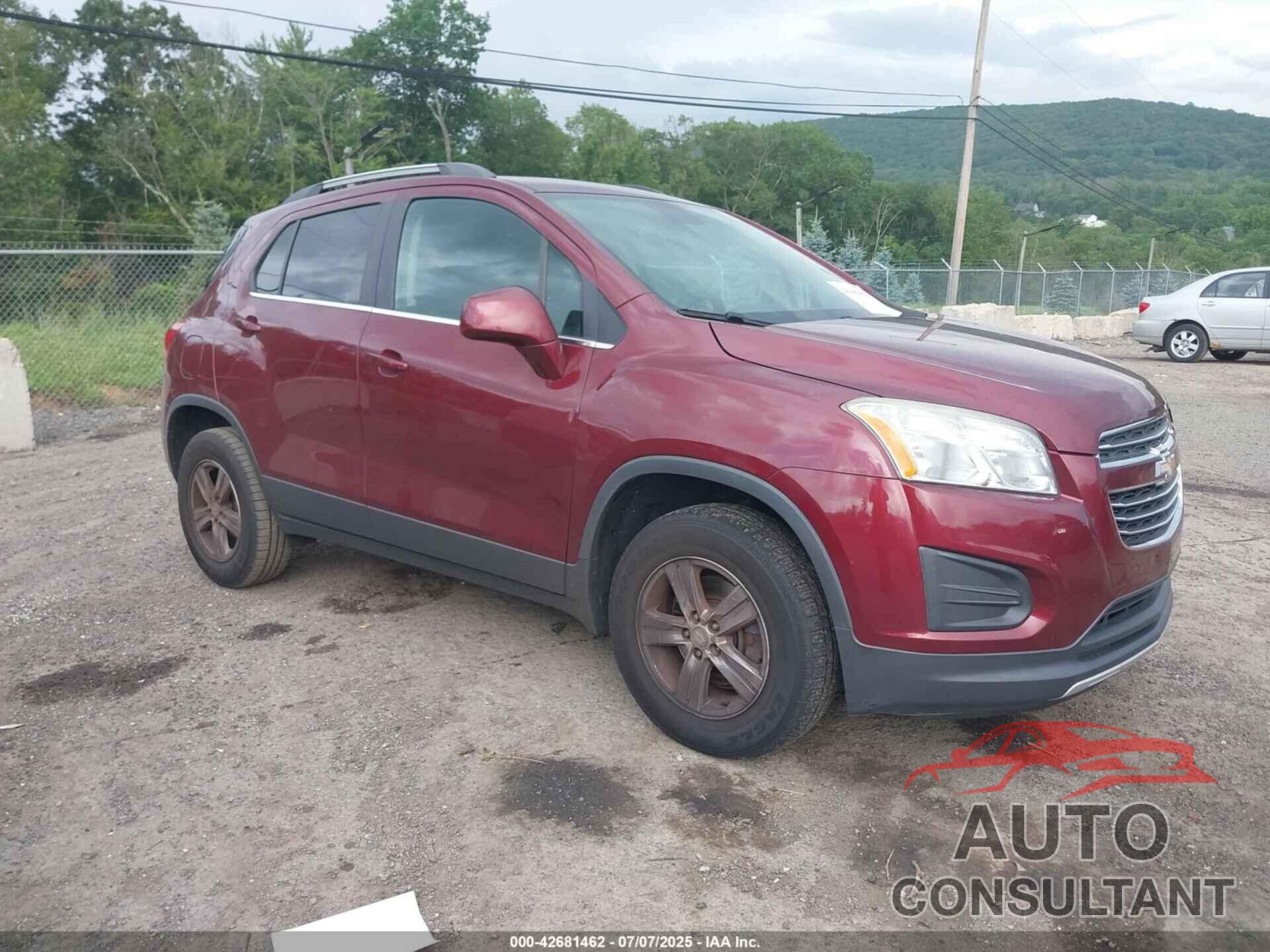 CHEVROLET TRAX 2016 - 3GNCJPSB5GL156489