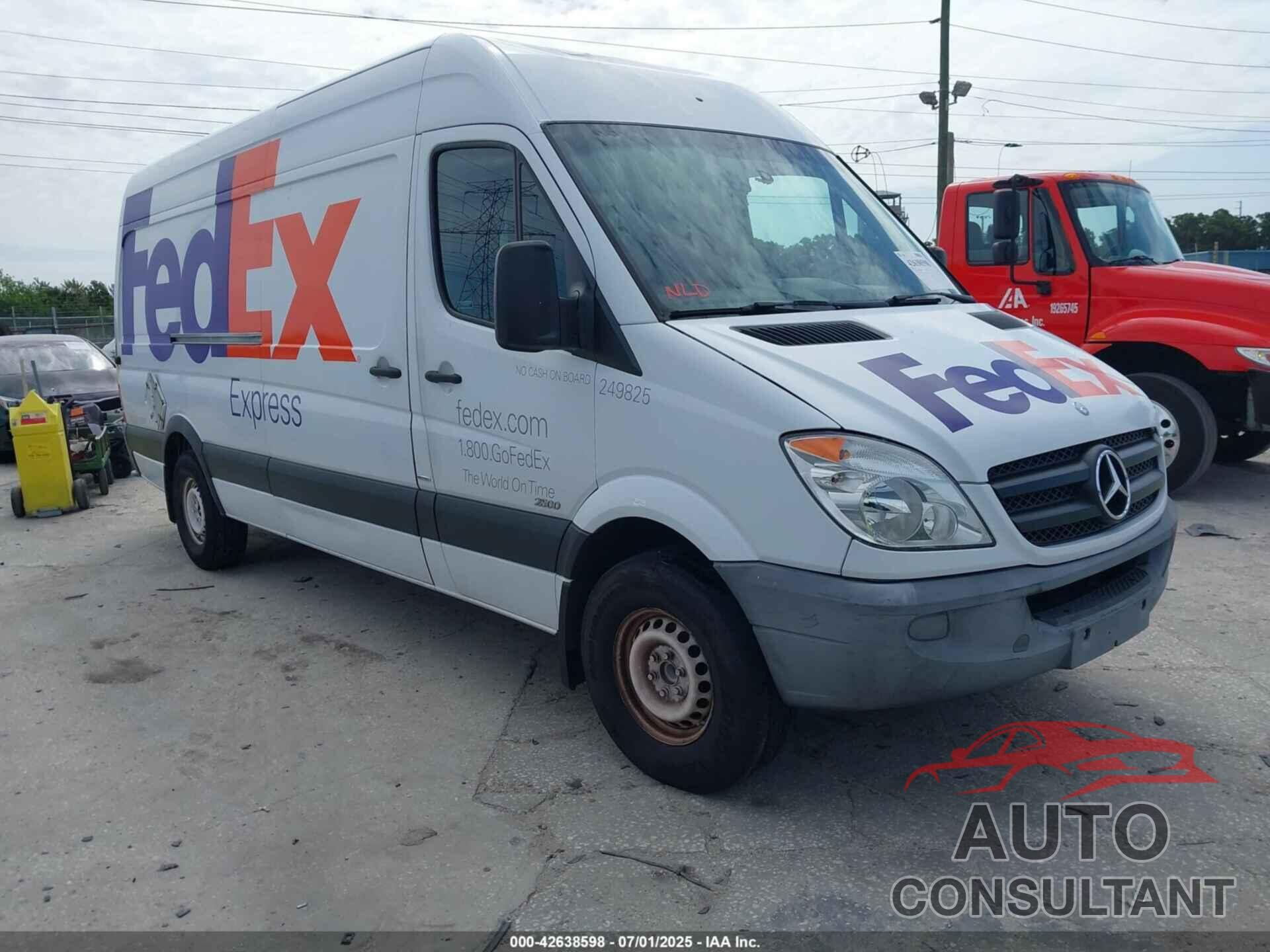 MERCEDES-BENZ SPRINTER 2500 2012 - WD3PE8CB4C5711309