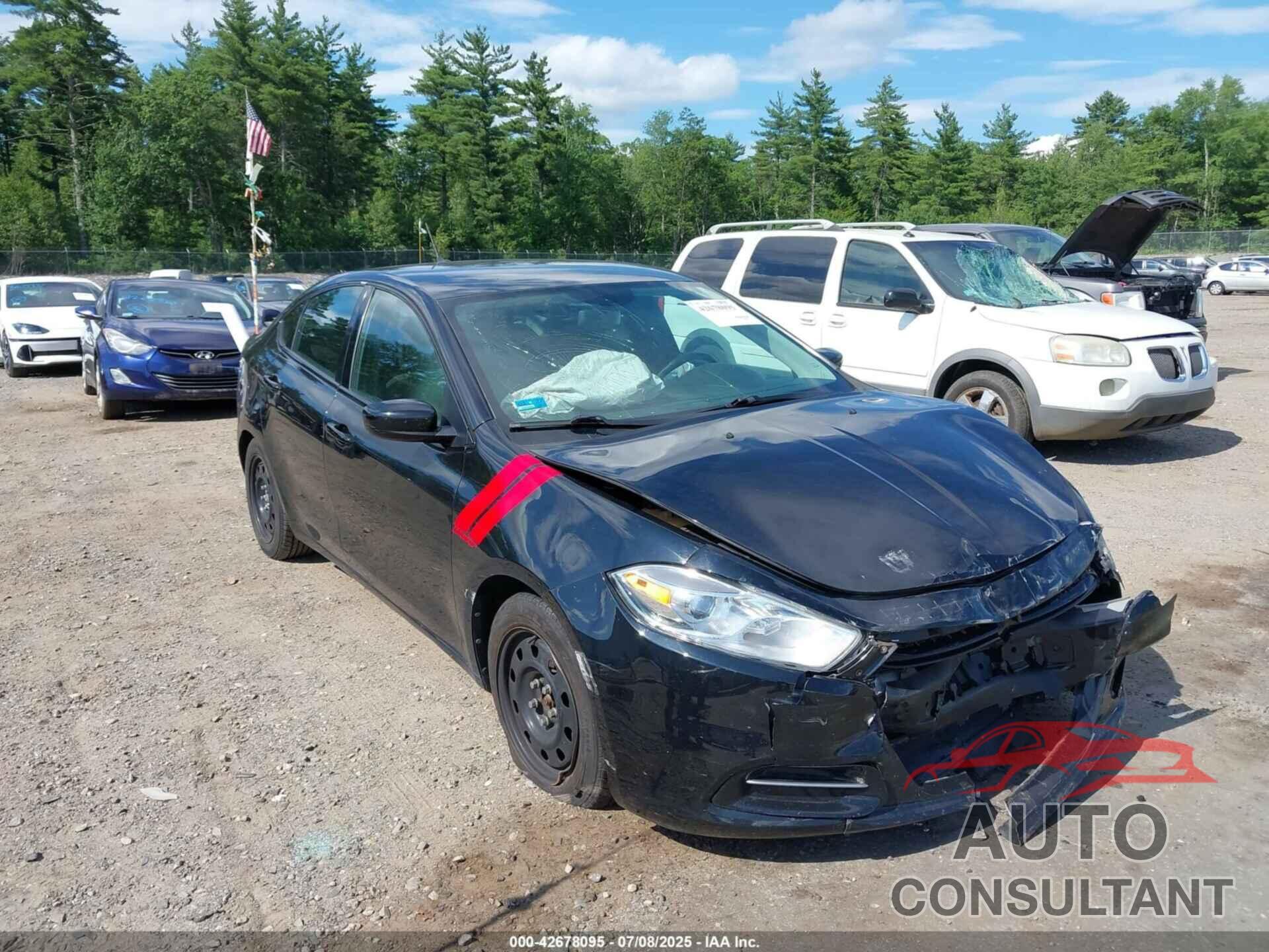 DODGE DART 2013 - 1C3CDFAH1DD215687
