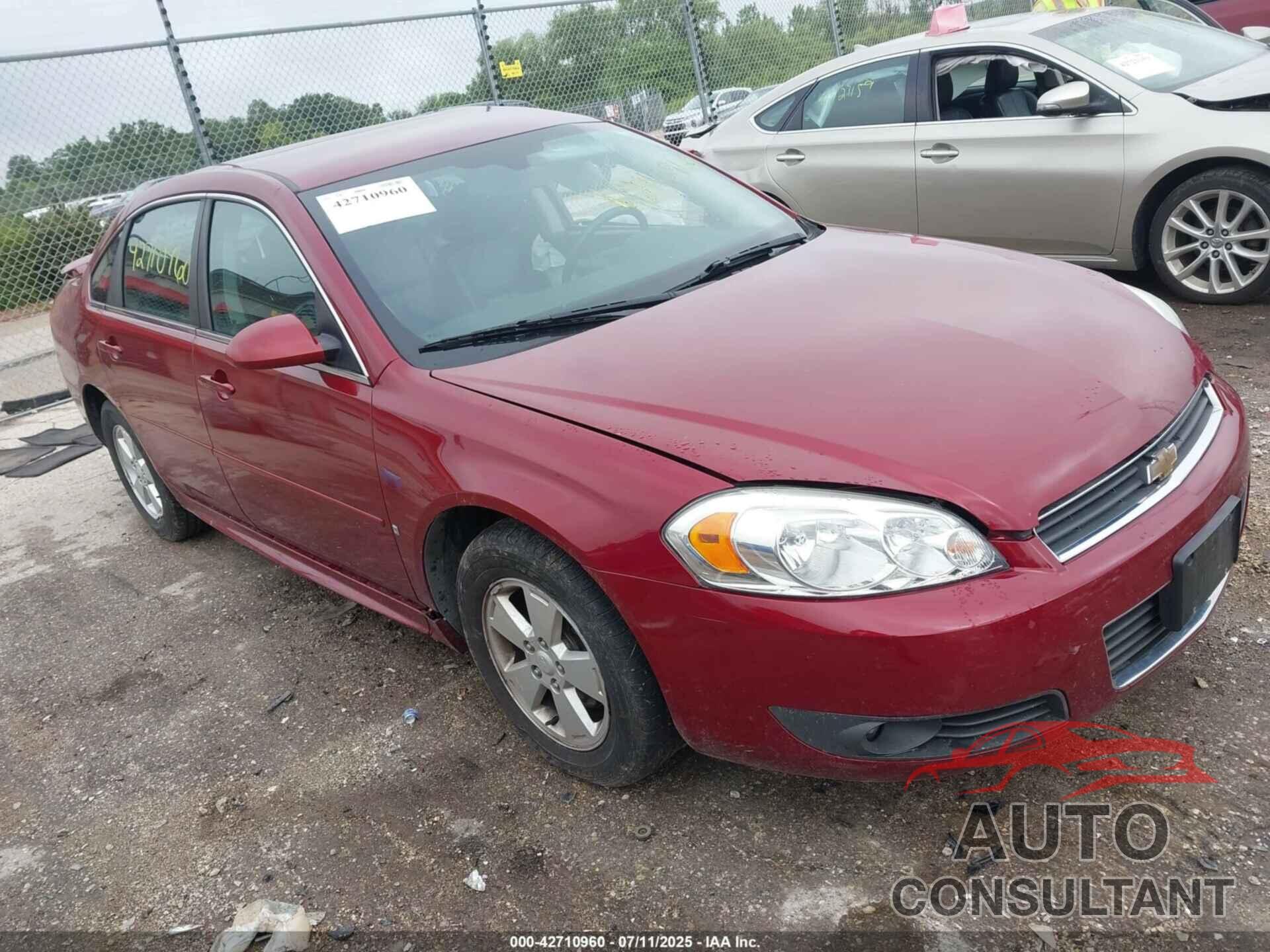 CHEVROLET IMPALA 2010 - 2G1WB5EK7A1115141