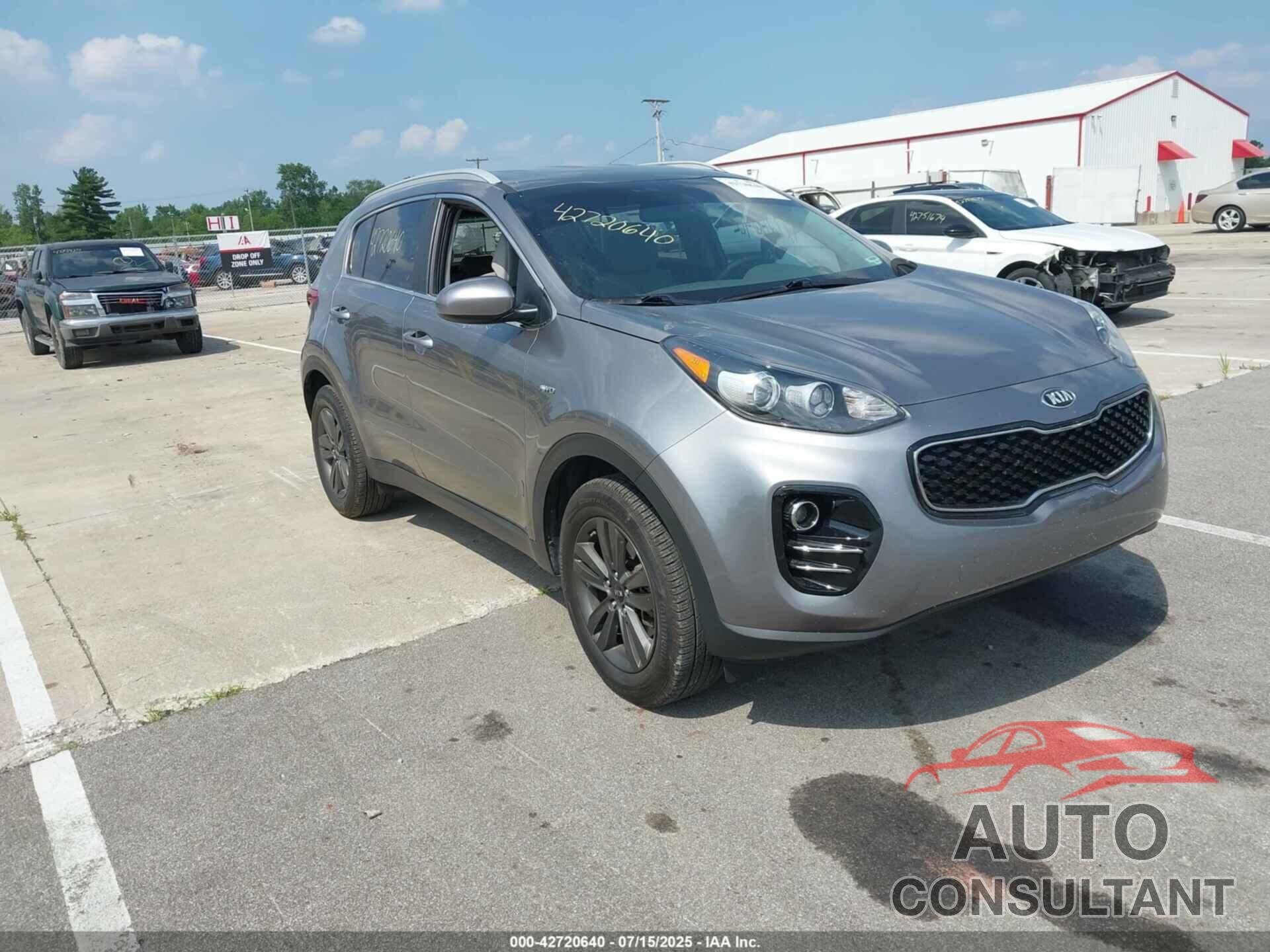 KIA SPORTAGE 2017 - KNDPMCAC3H7183328