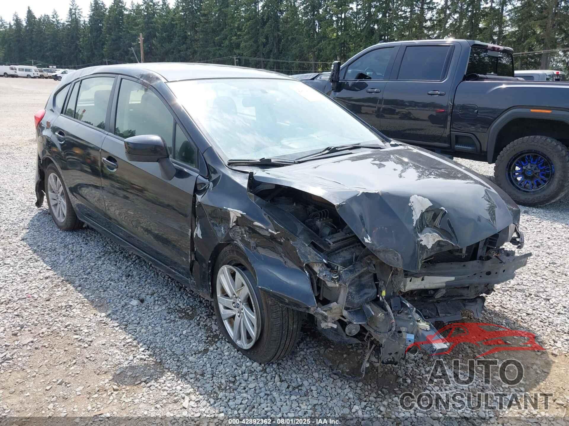 SUBARU IMPREZA 2016 - JF1GPAB61G8295273
