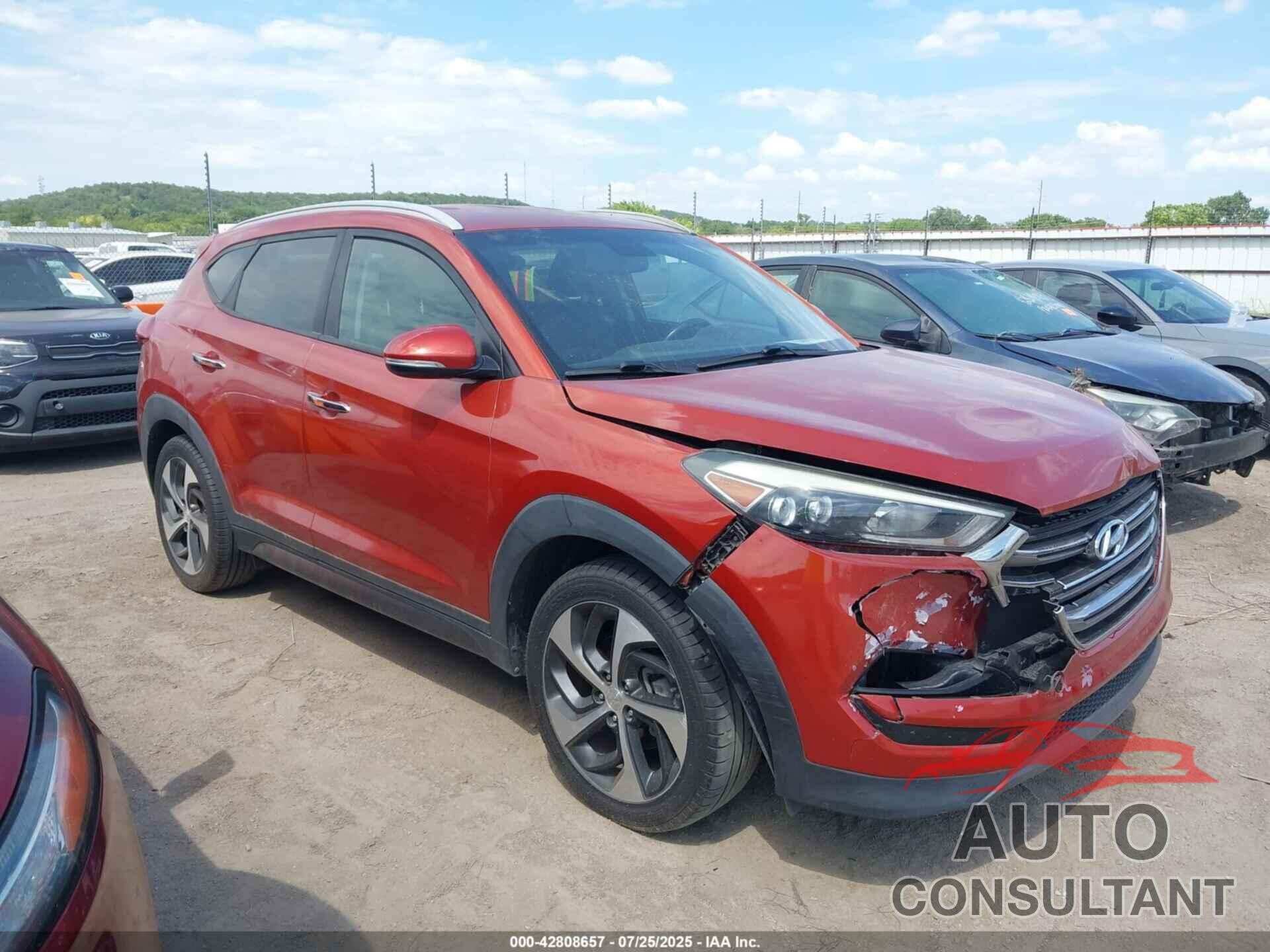 HYUNDAI TUCSON 2016 - KM8J3CA26GU247079