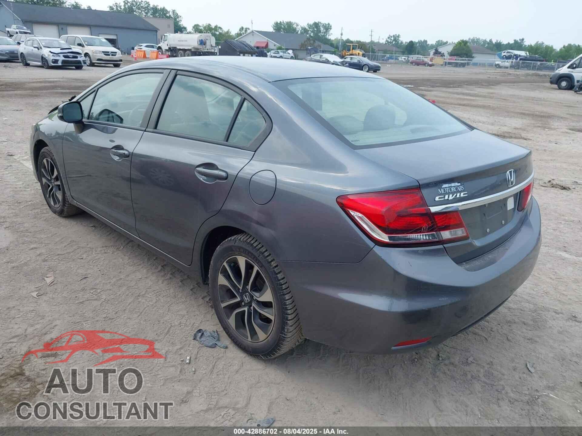 HONDA CIVIC 2013 - 19XFB2F88DE027408