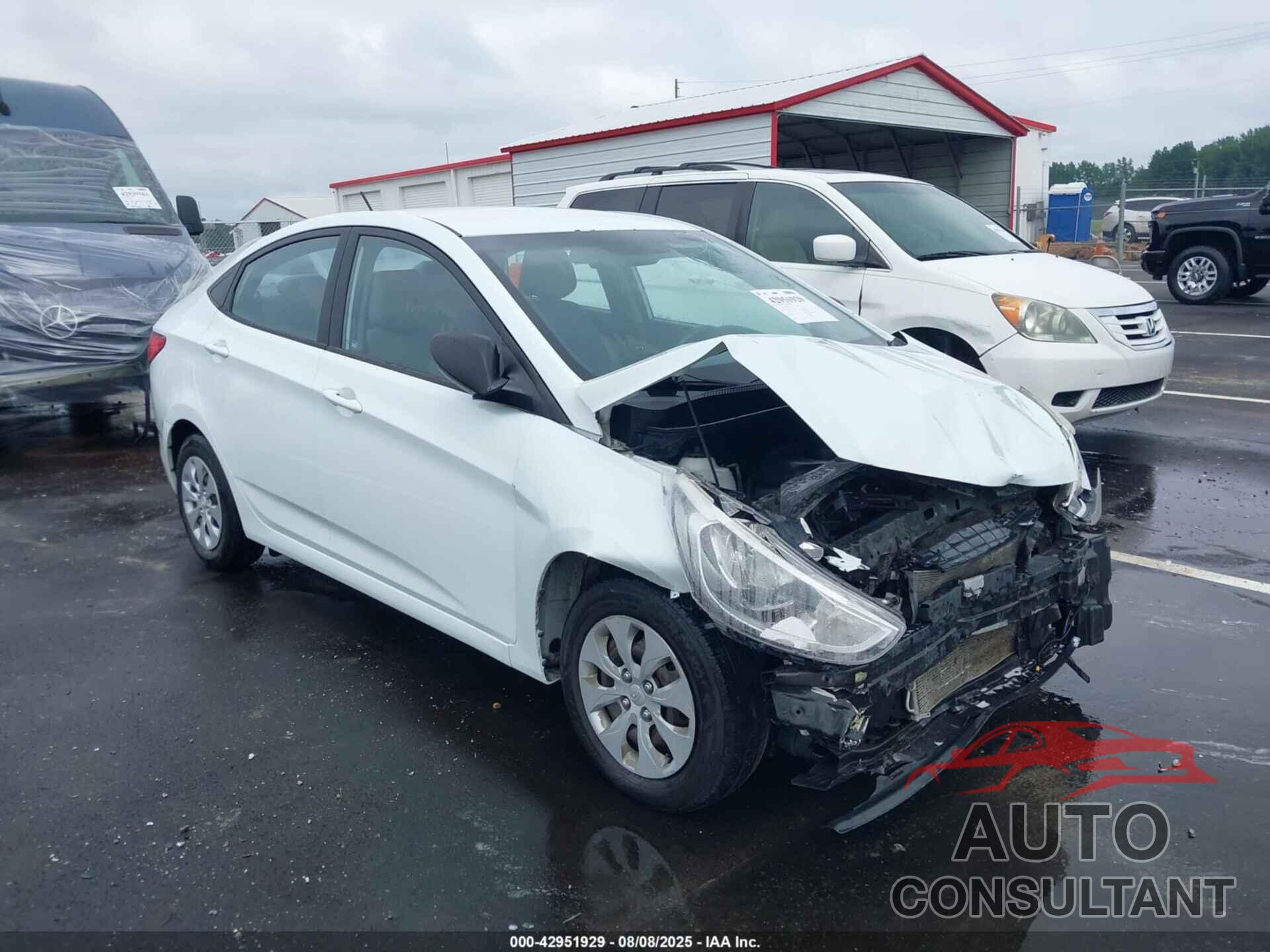 HYUNDAI ACCENT 2015 - KMHCT4AE5FU791919