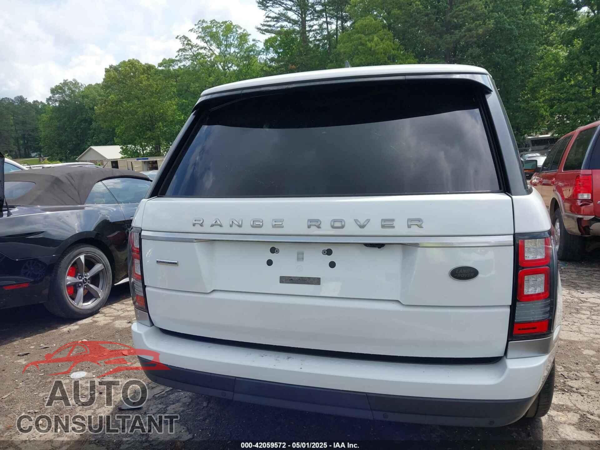 LAND ROVER RANGE ROVER 2017 - SALGS2FE3HA362488