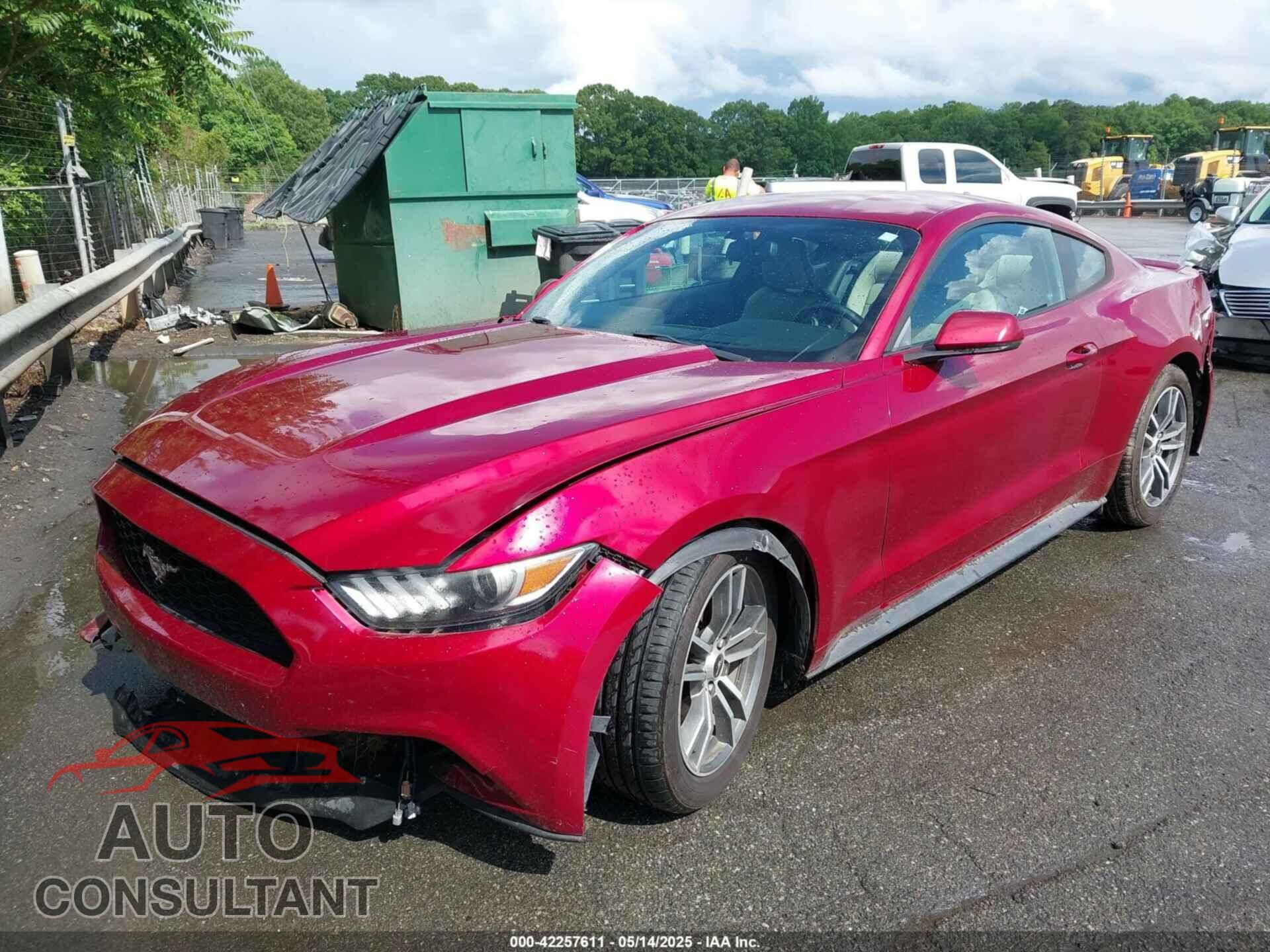 FORD MUSTANG 2017 - 1FA6P8TH7H5295141