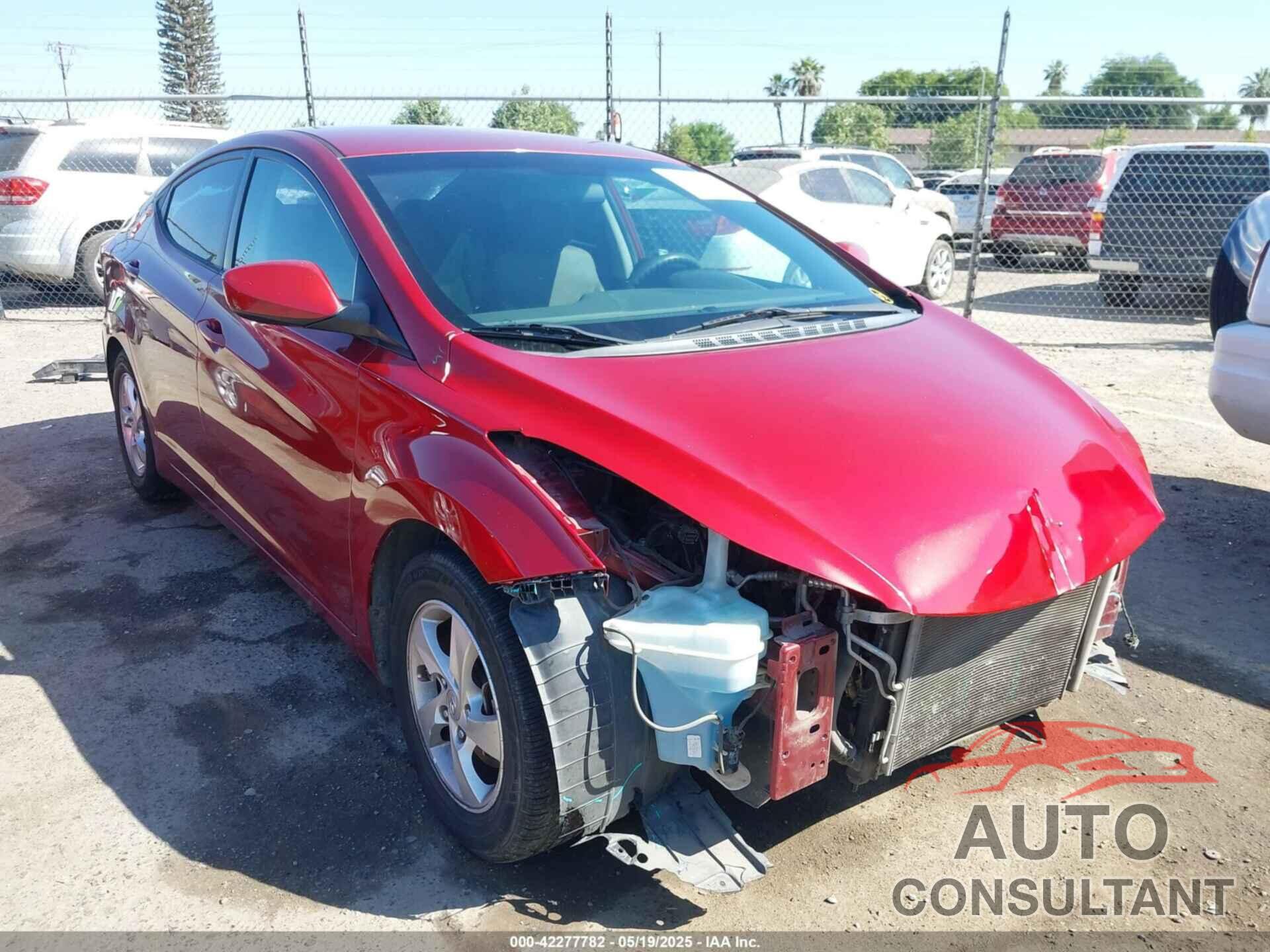 HYUNDAI ELANTRA 2015 - 5NPDH4AE0FH572449