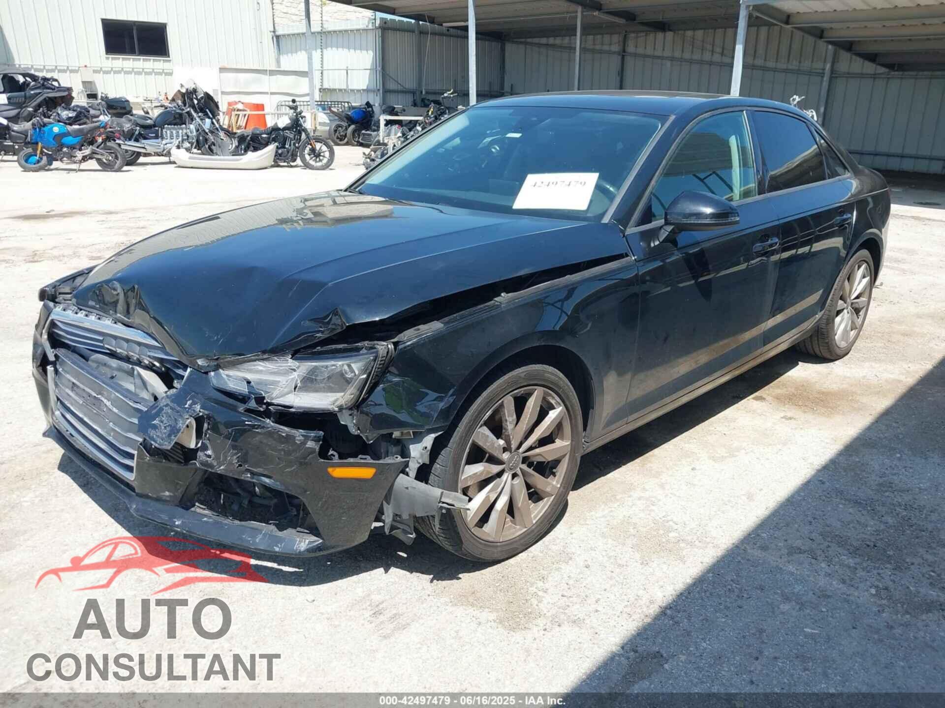 AUDI A4 2017 - WAUGMAF42HN059033