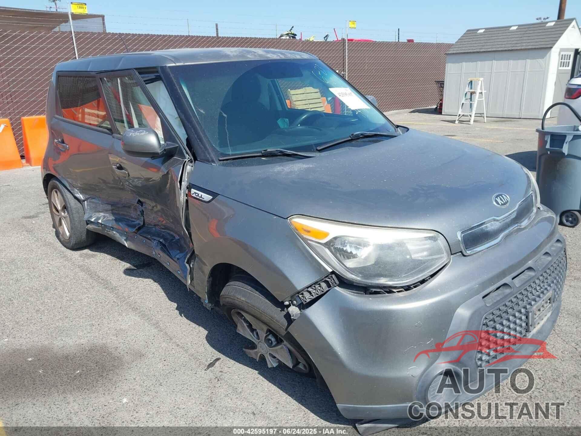 KIA SOUL 2015 - KNDJN2A27F7189229