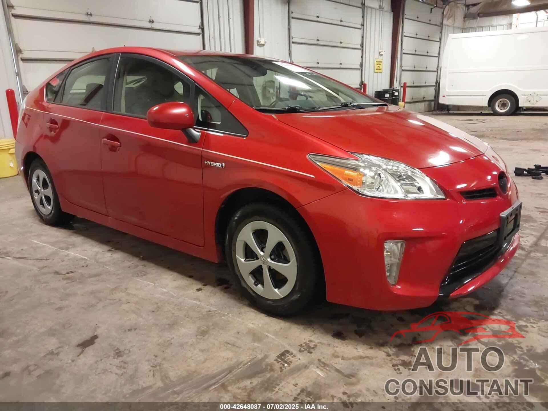 TOYOTA PRIUS 2013 - JTDKN3DU4D1672667