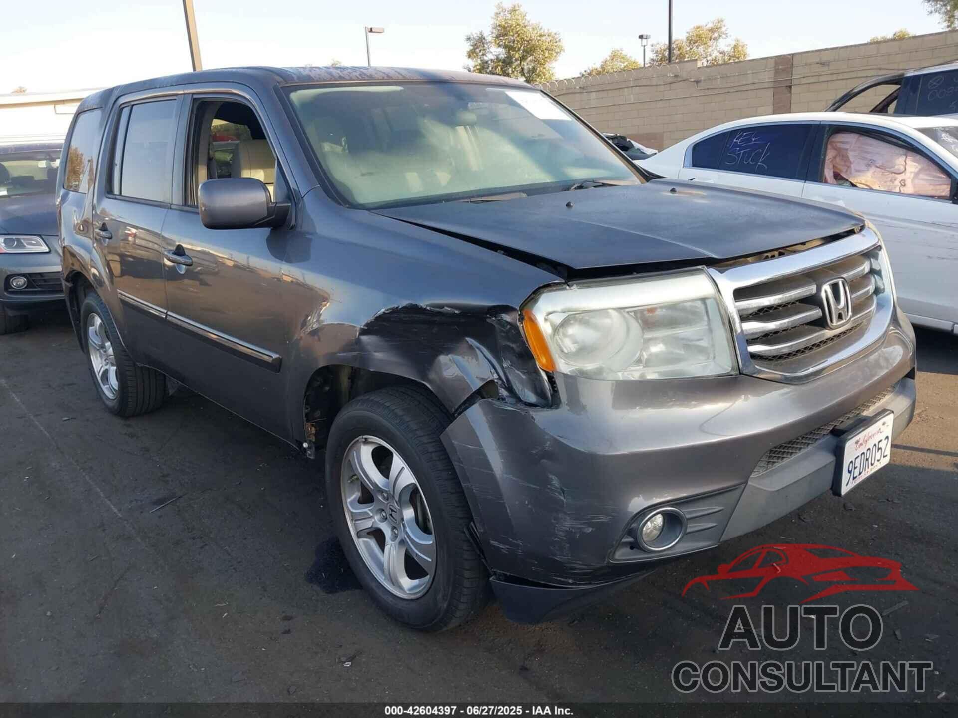 HONDA PILOT 2015 - 5FNYF3H47FB003336