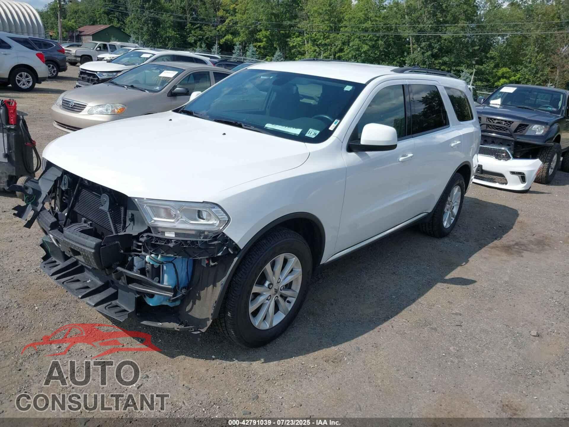 DODGE DURANGO 2021 - 1C4RDJAG0MC558531