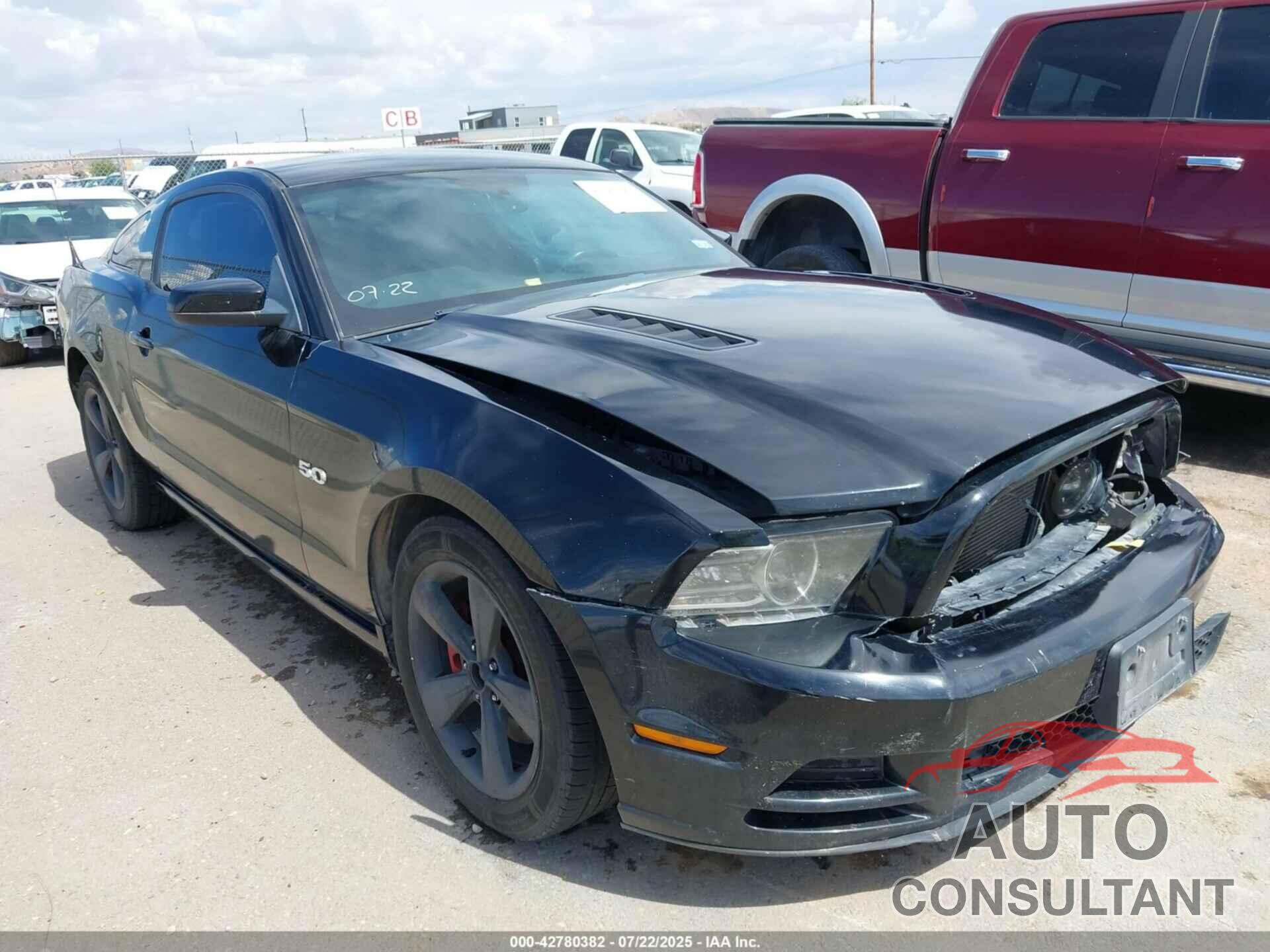 FORD MUSTANG 2014 - 1ZVBP8CF2E5226454