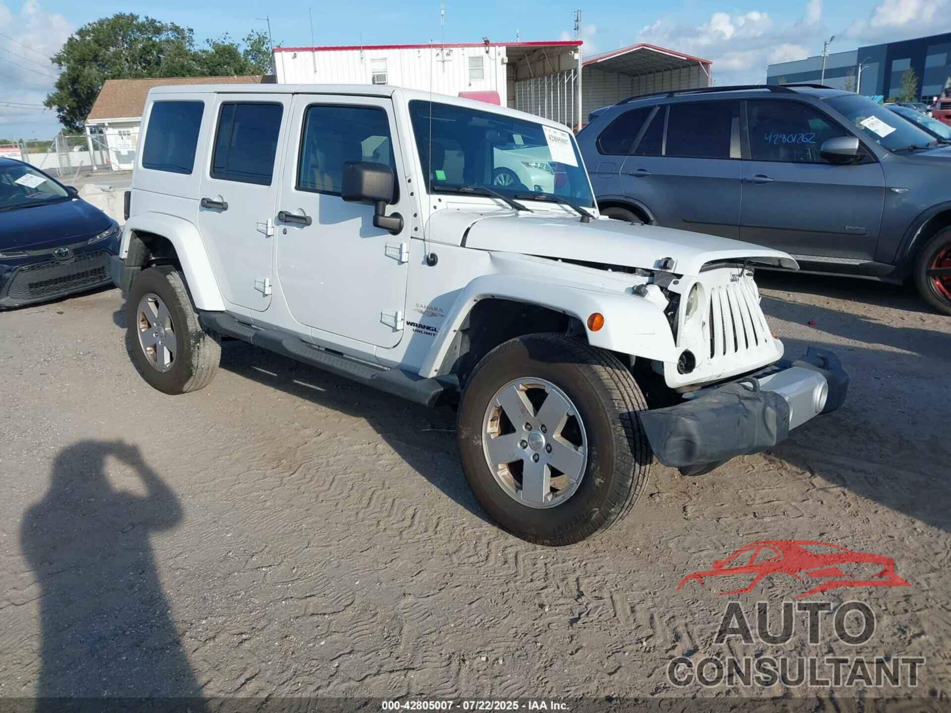 JEEP WRANGLER UNLIMITED 2012 - 1C4BJWEGXCL166771