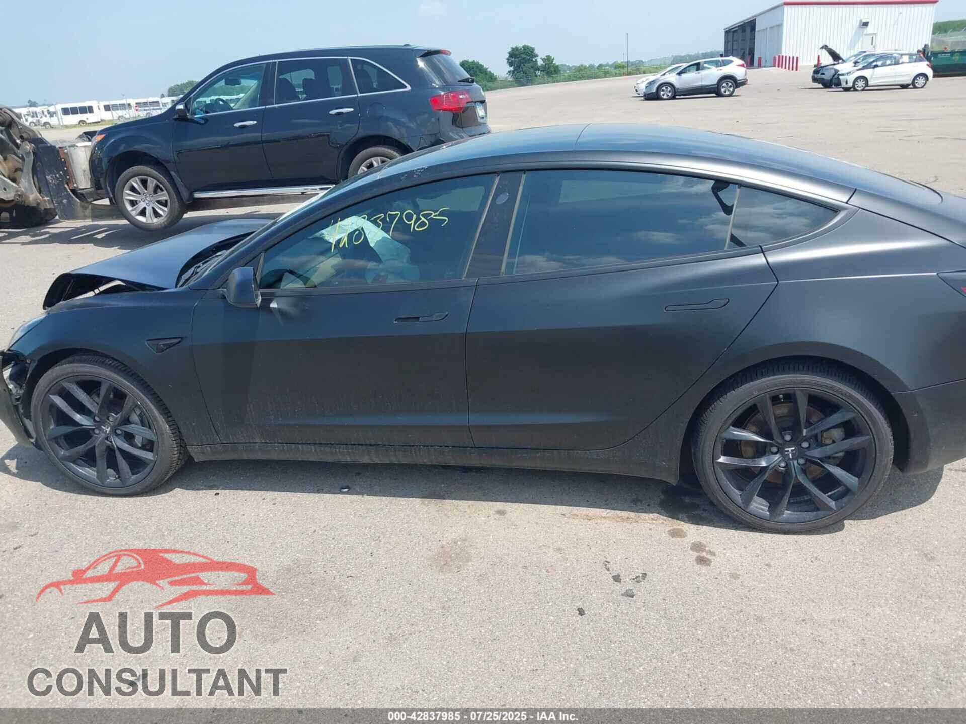 TESLA MODEL 3 2019 - 5YJ3E1EB7KF432314