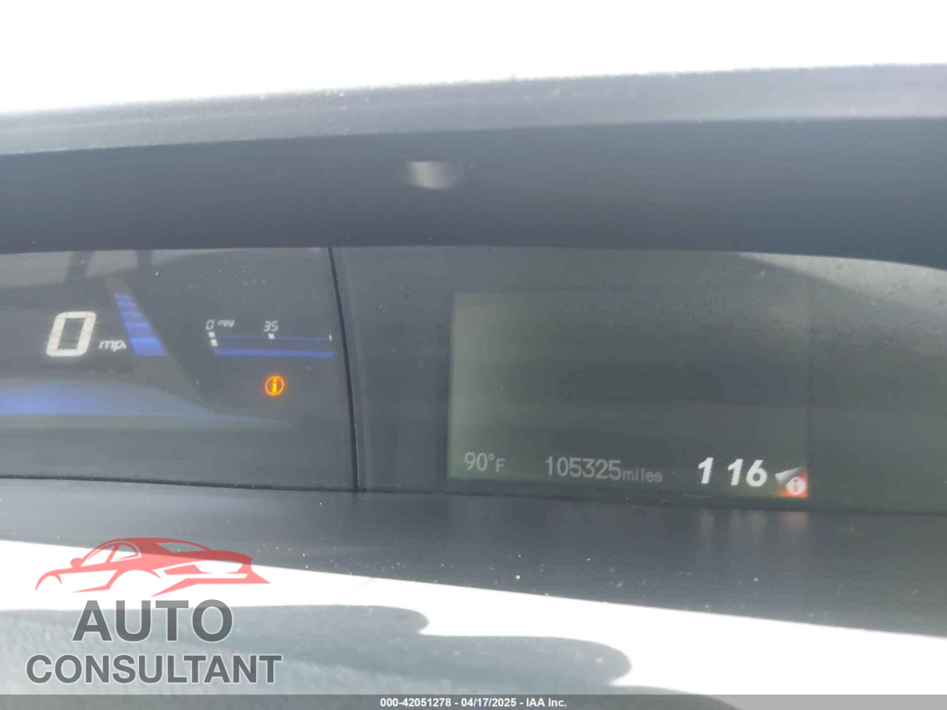 HONDA CIVIC 2013 - 19XFB2F52DE062435
