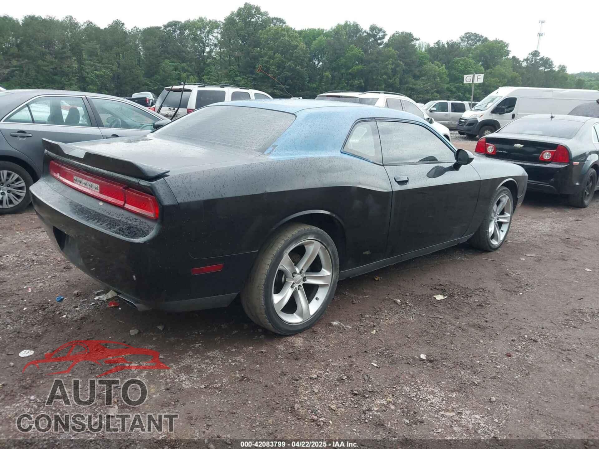 DODGE CHALLENGER 2013 - 2C3CDYAG4DH704316