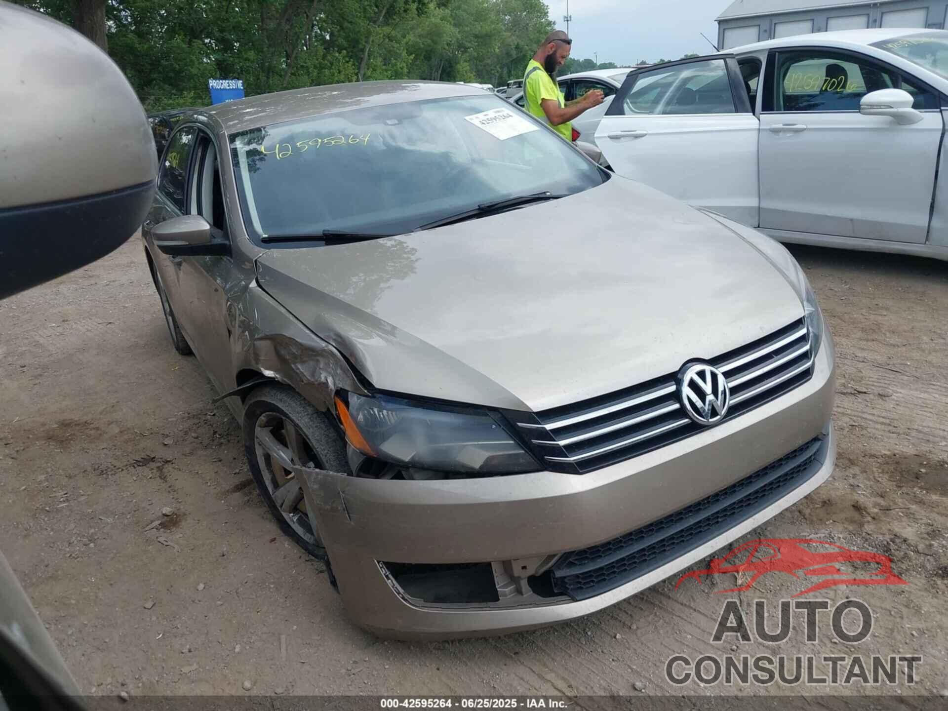 VOLKSWAGEN PASSAT 2015 - 1VWBT7A35FC043822