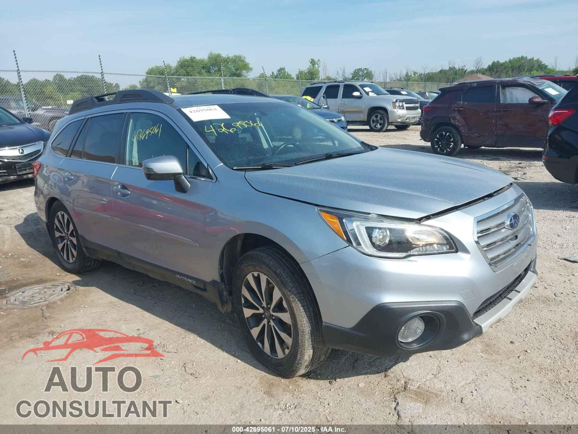 SUBARU OUTBACK 2015 - 4S4BSBLC9F3322966