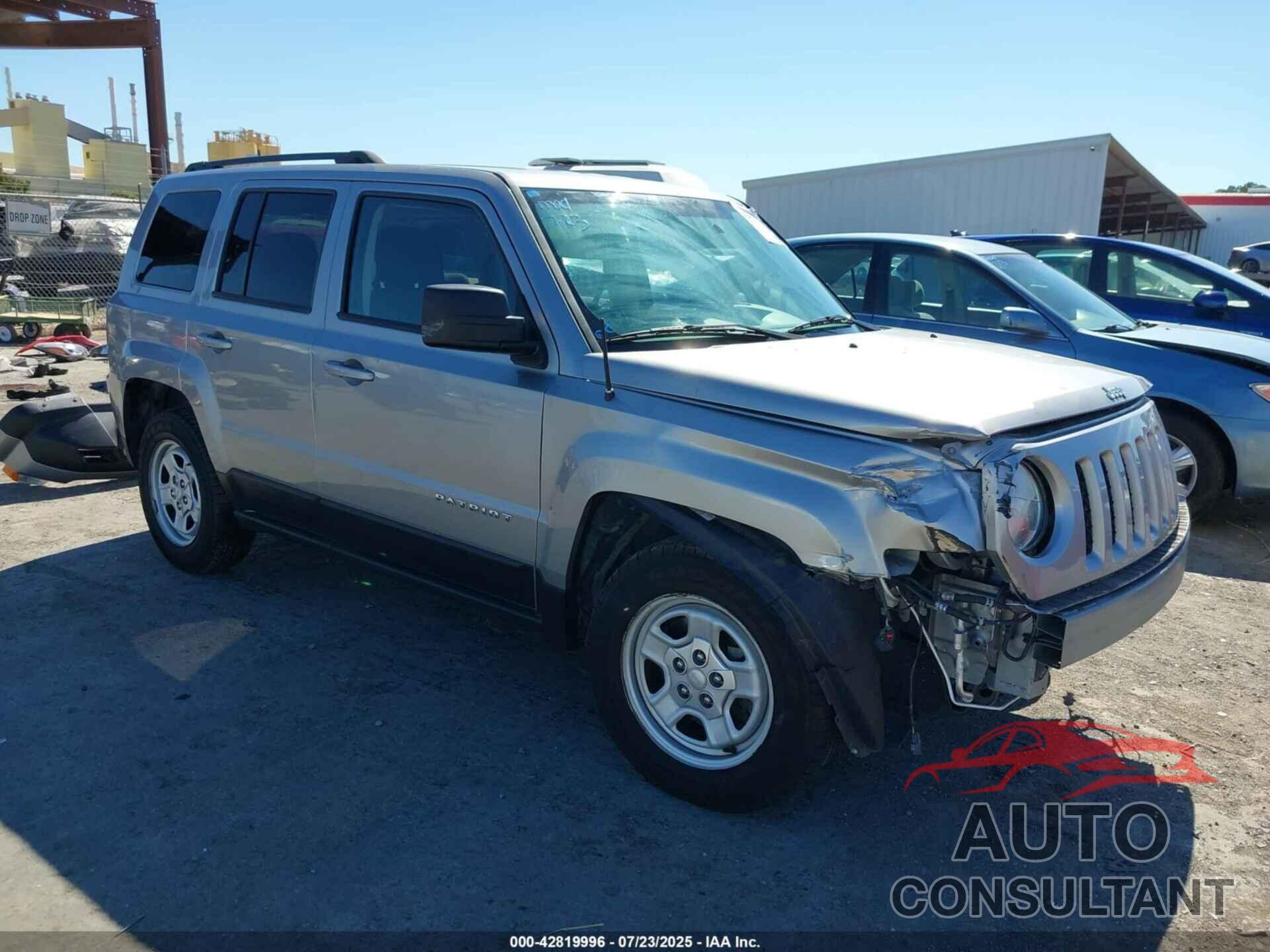 JEEP PATRIOT 2016 - 1C4NJPBA1GD787240