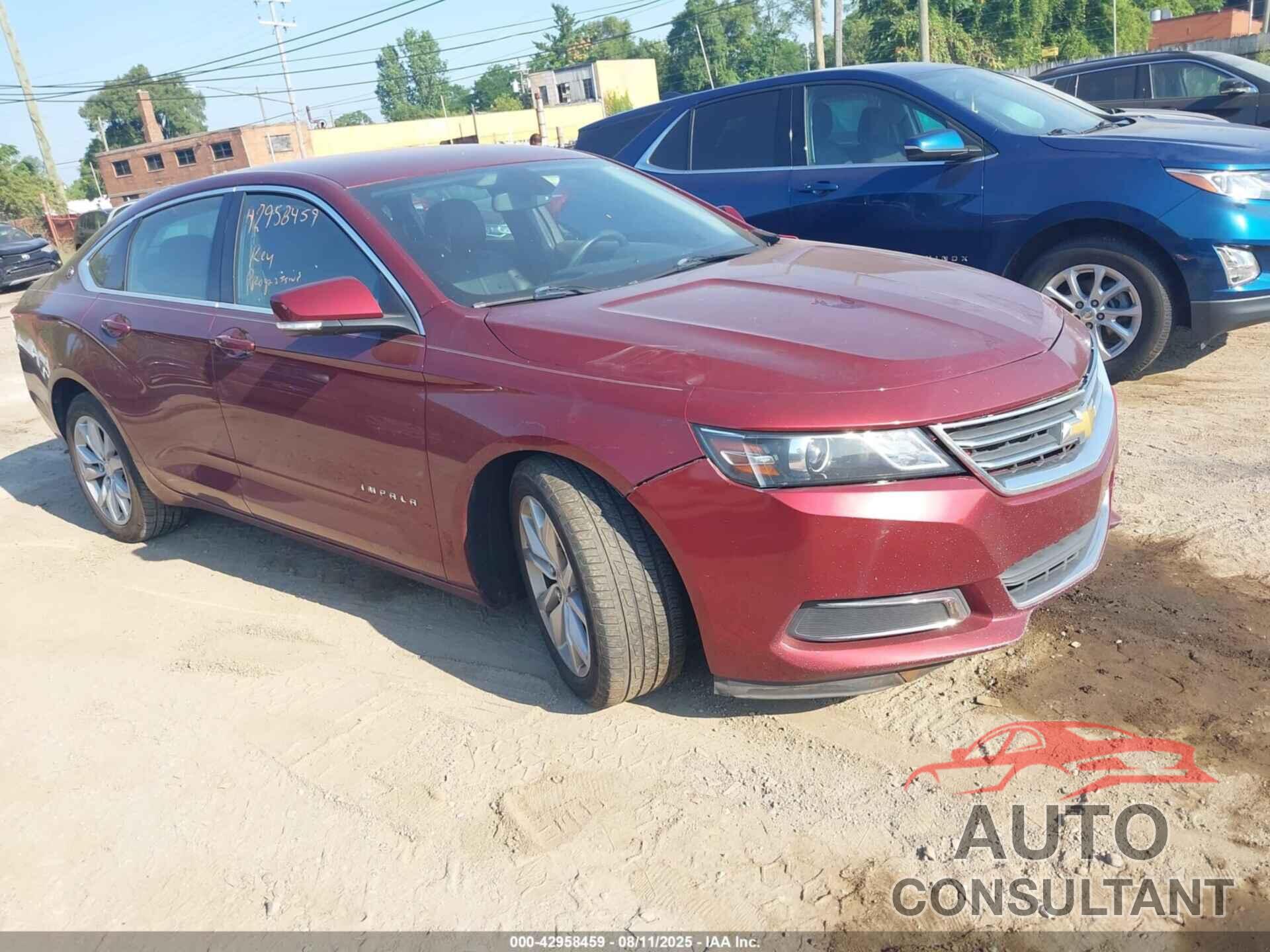 CHEVROLET IMPALA 2017 - 2G1105S35H9116331