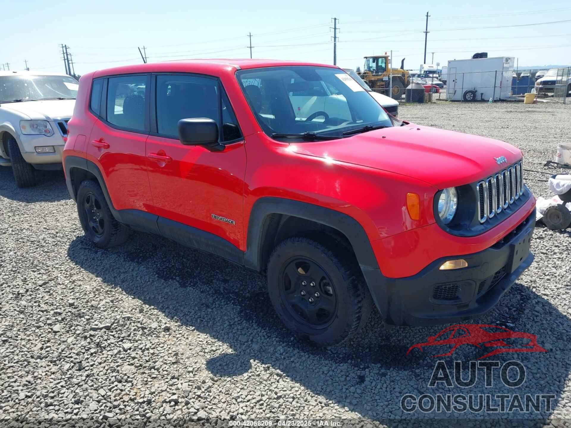 JEEP RENEGADE 2017 - ZACCJBAB8HPG03001