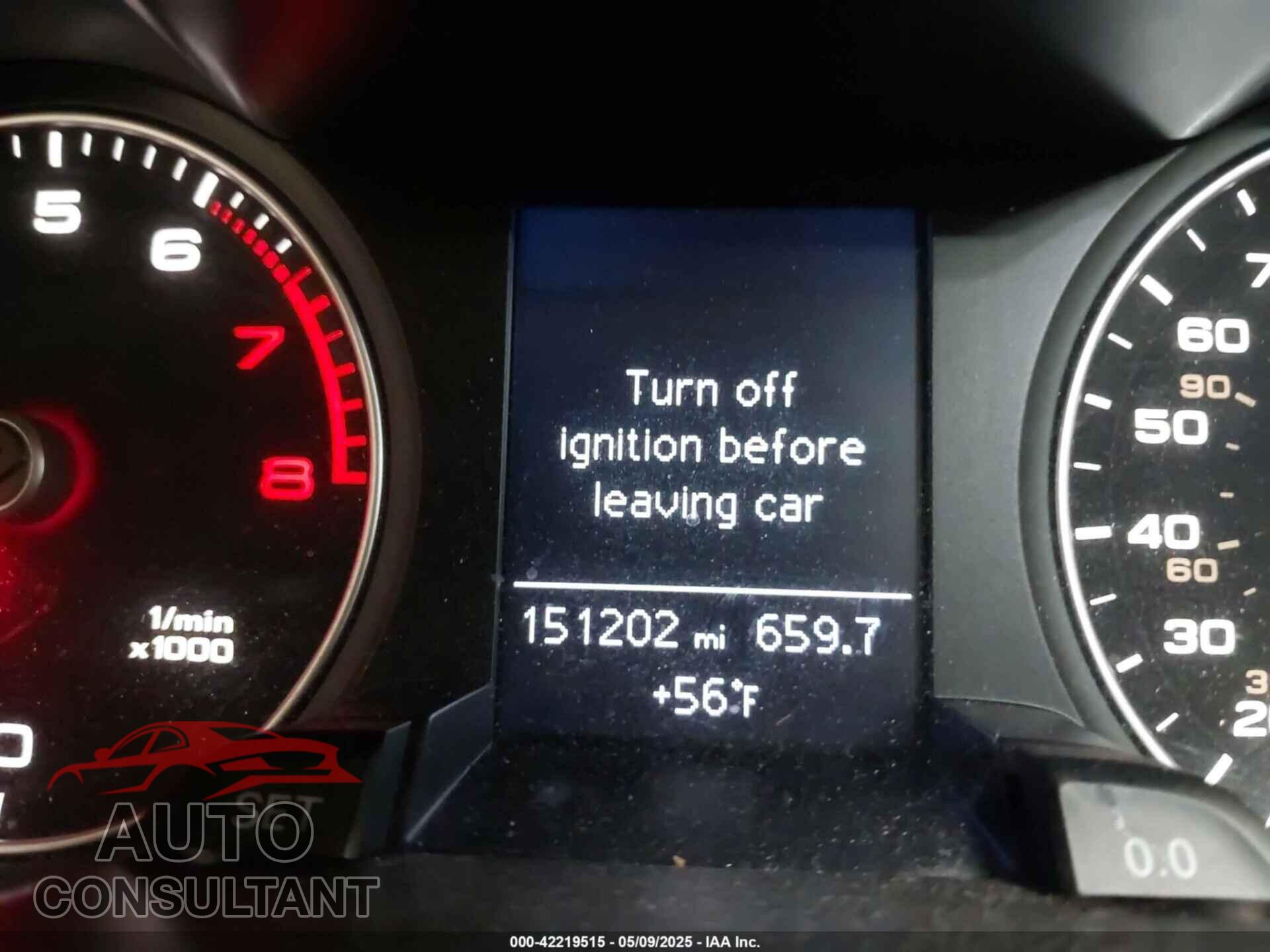AUDI A4 2013 - WAUDFAFL7DN012126