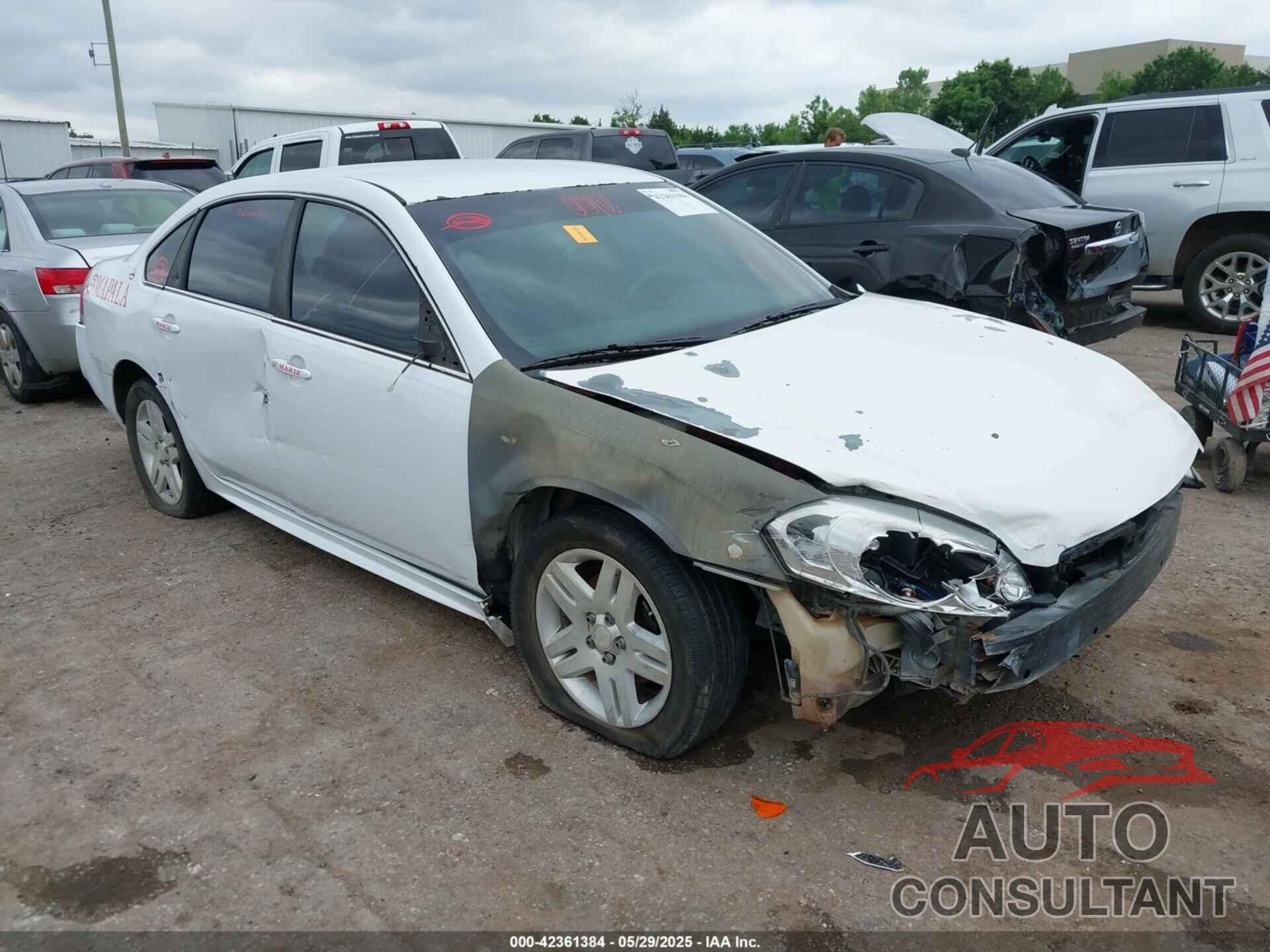 CHEVROLET IMPALA 2010 - 2G1WA5EKXA1266168
