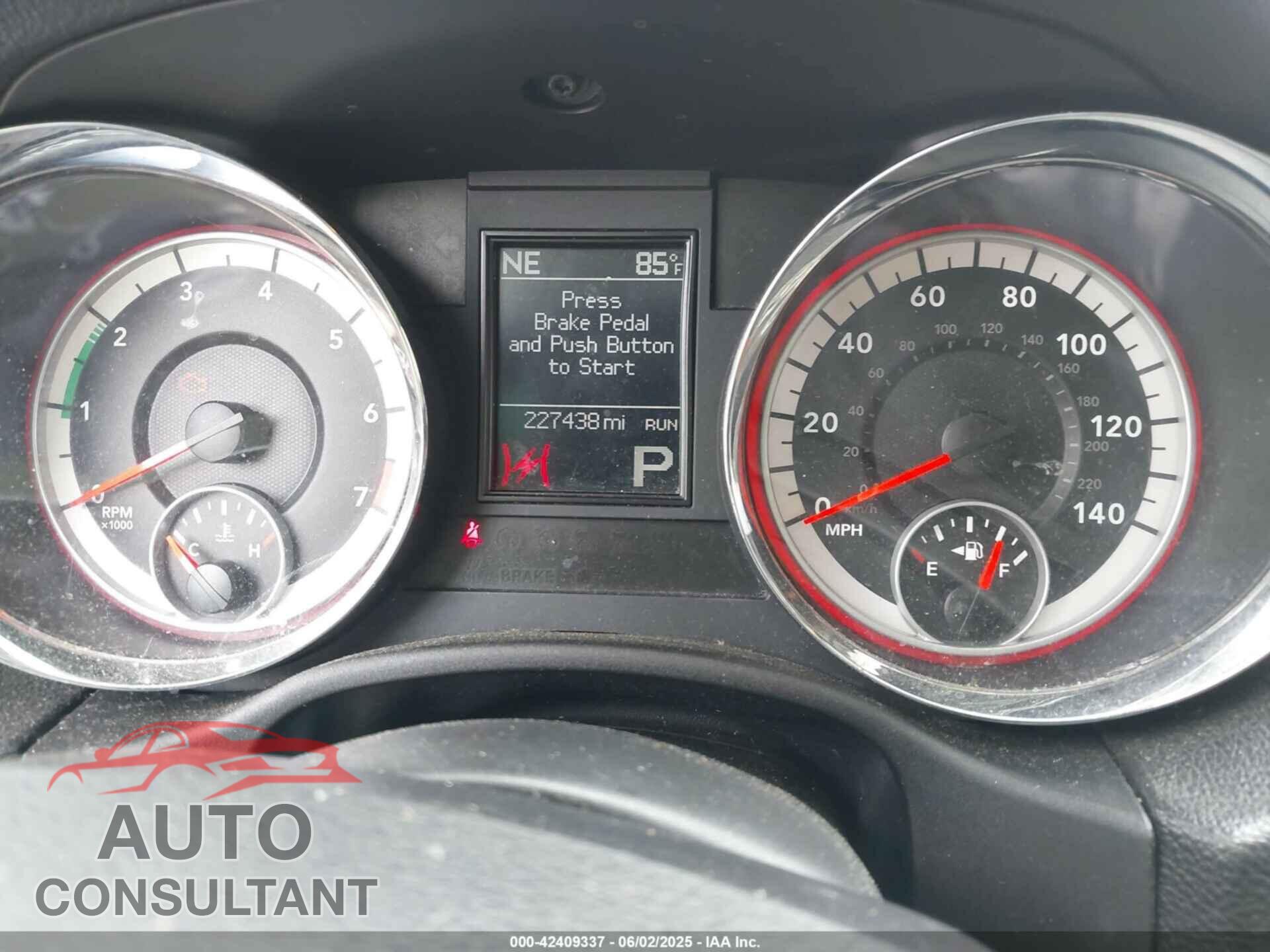 DODGE DURANGO 2011 - 1D4RE4GGXBC633113
