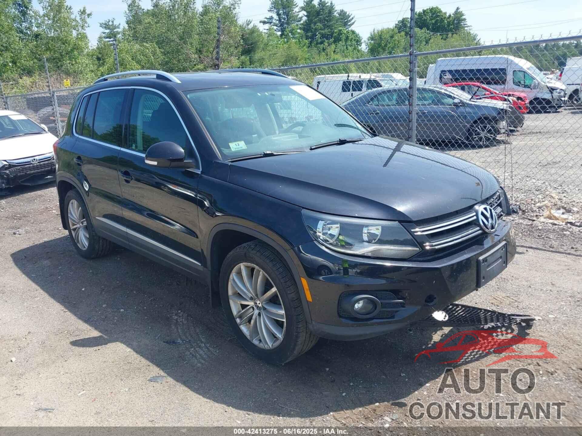 VOLKSWAGEN TIGUAN 2014 - WVGBV3AX3EW623457