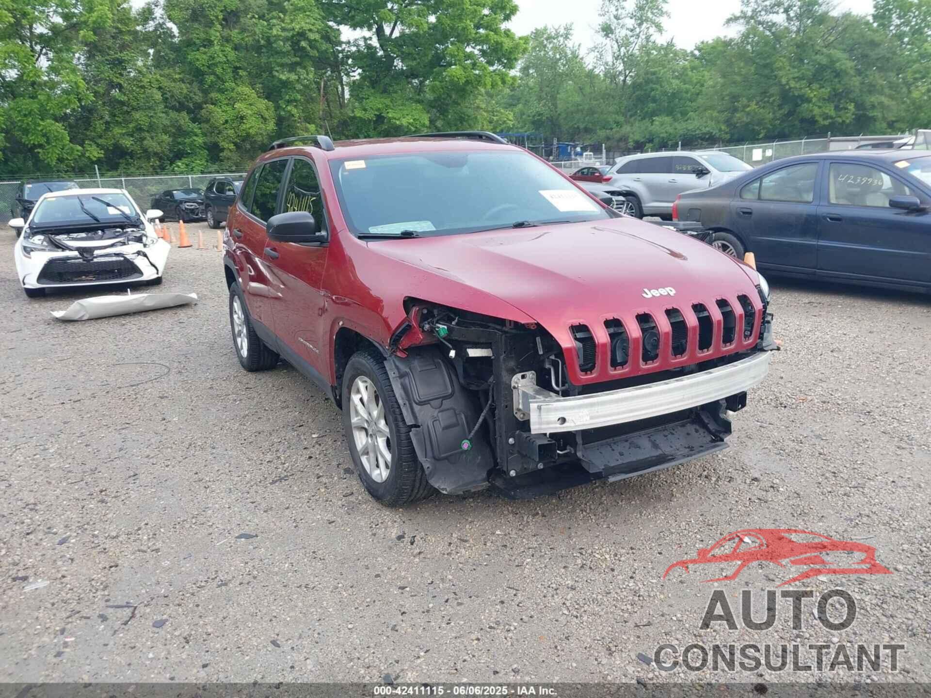 JEEP CHEROKEE 2015 - 1C4PJLAB9FW707245