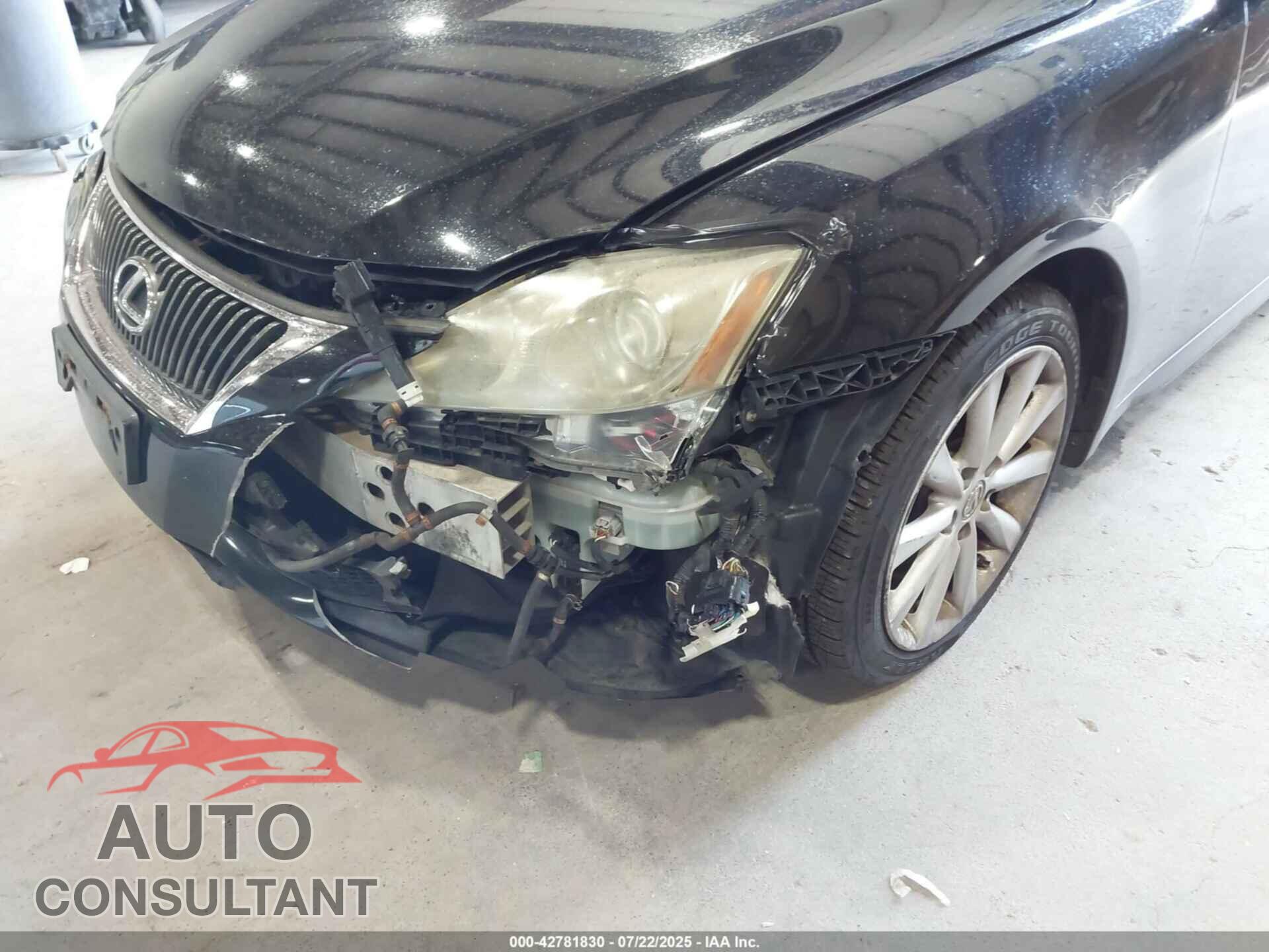 LEXUS IS 250 2010 - JTHCF5C21A5044016