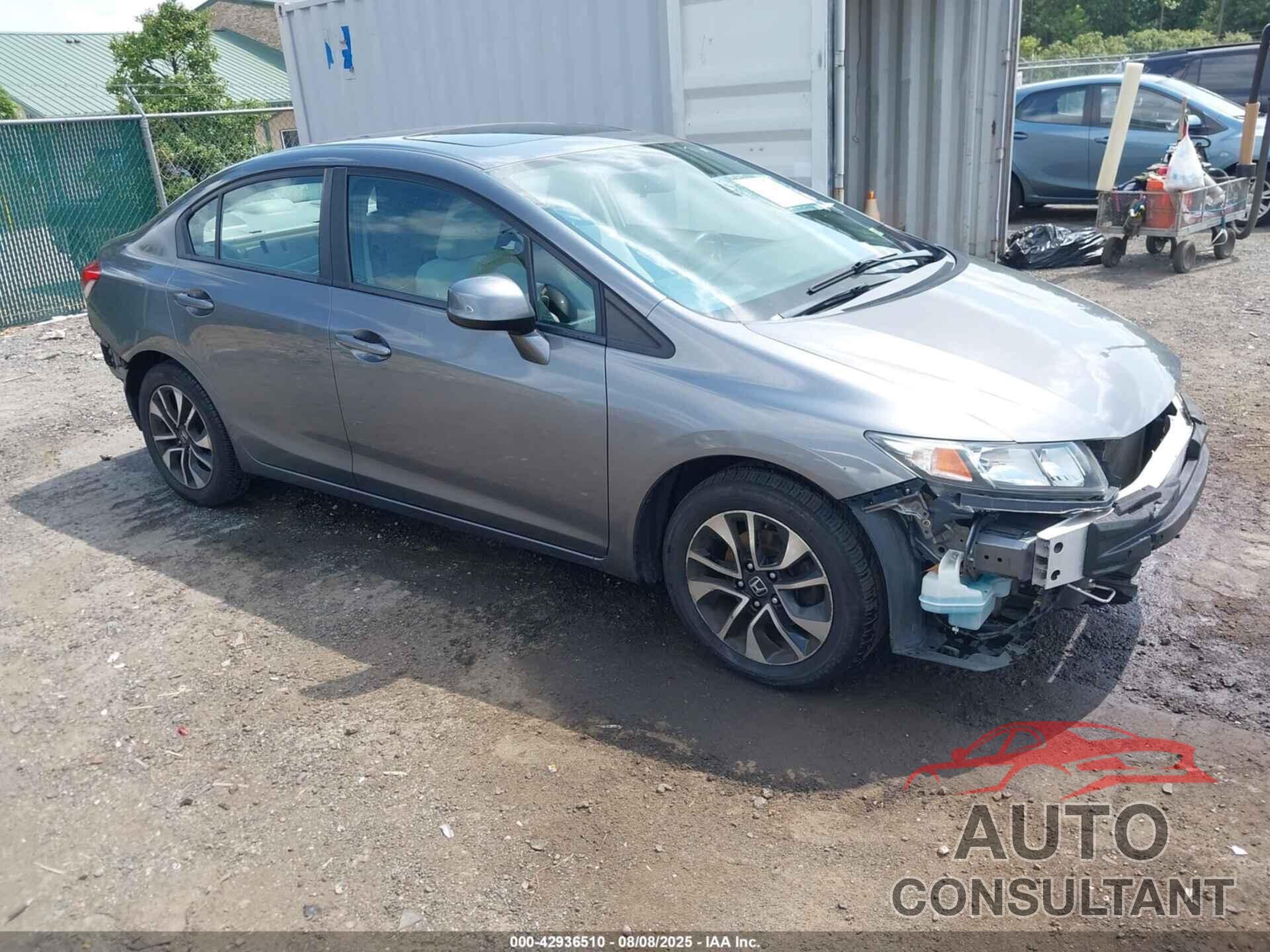 HONDA CIVIC 2013 - 19XFB2F84DE239075