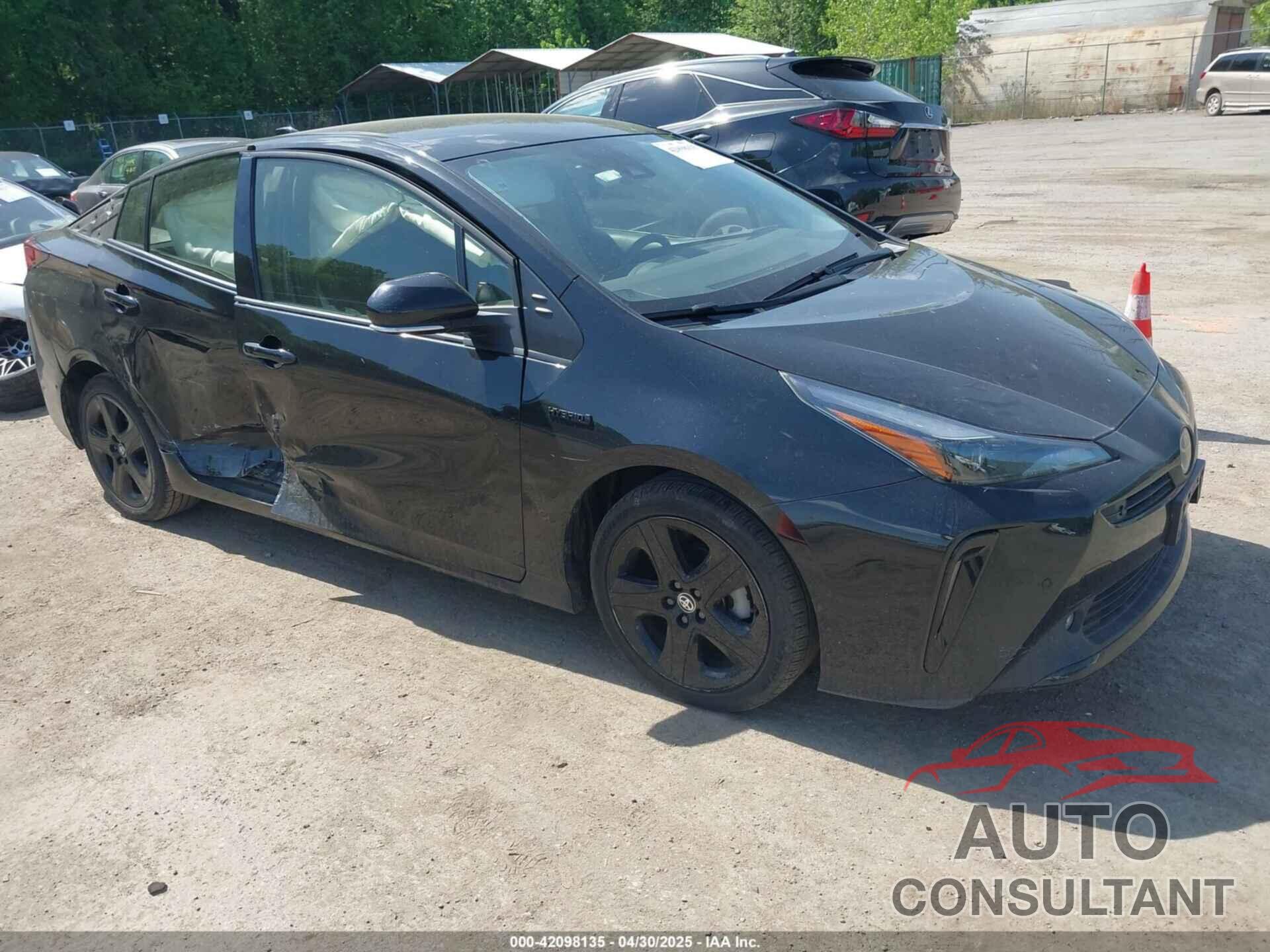 TOYOTA PRIUS 2022 - JTDKAMFU0N3175619