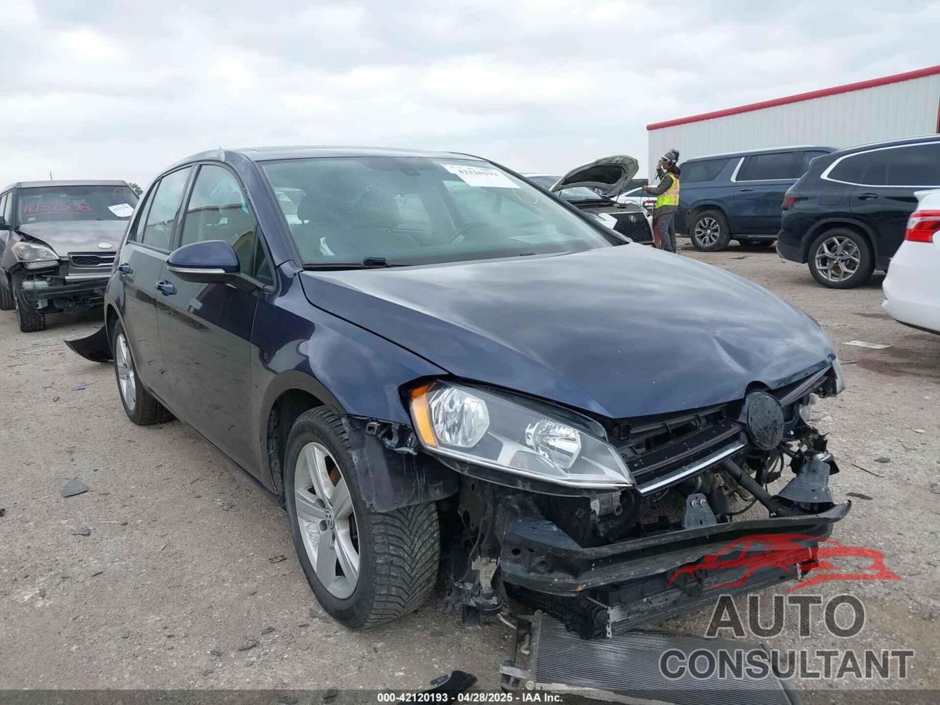 VOLKSWAGEN GOLF 2017 - 3VW117AU6HM075321
