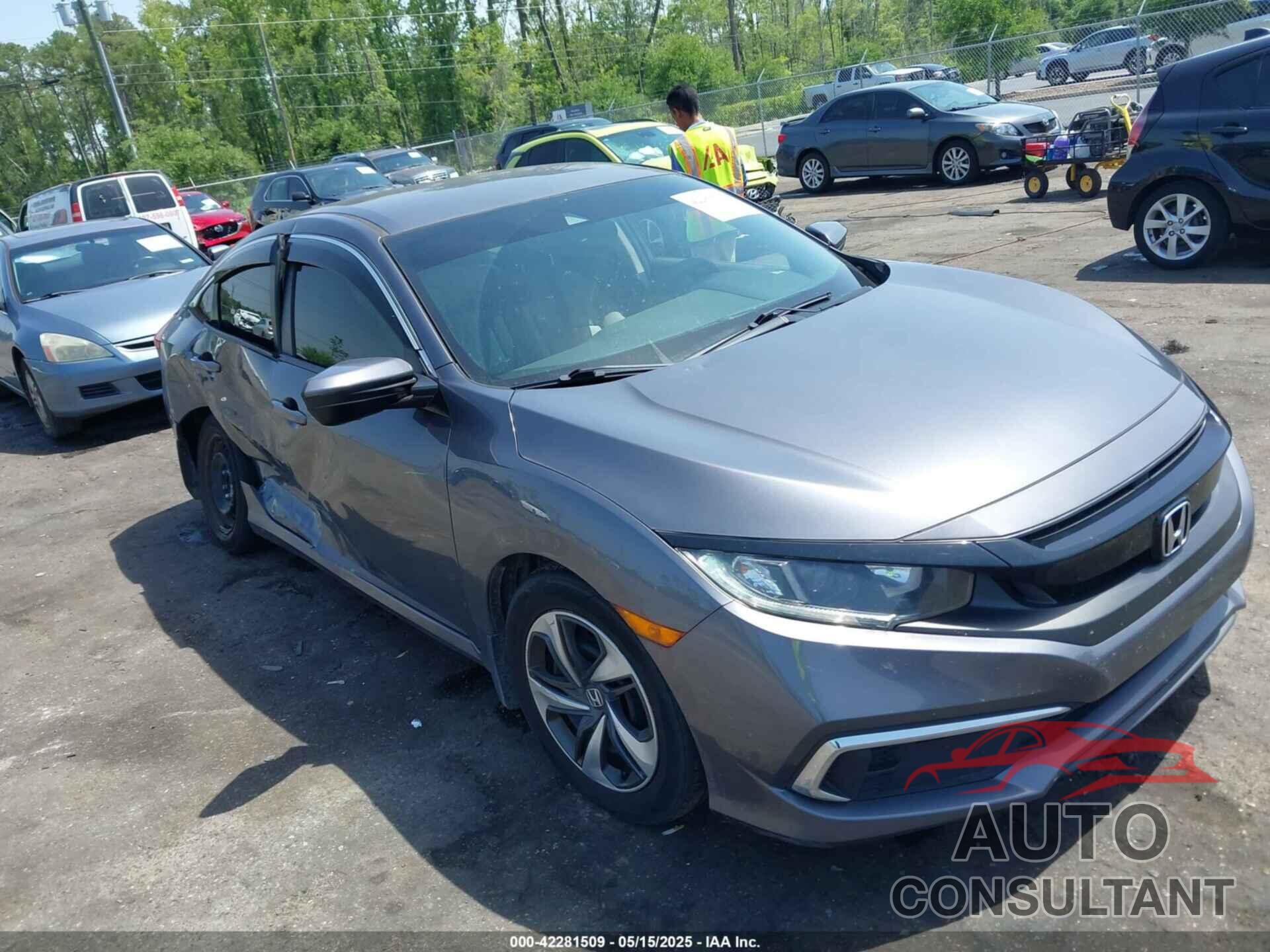 HONDA CIVIC 2019 - 2HGFC2F60KH596686