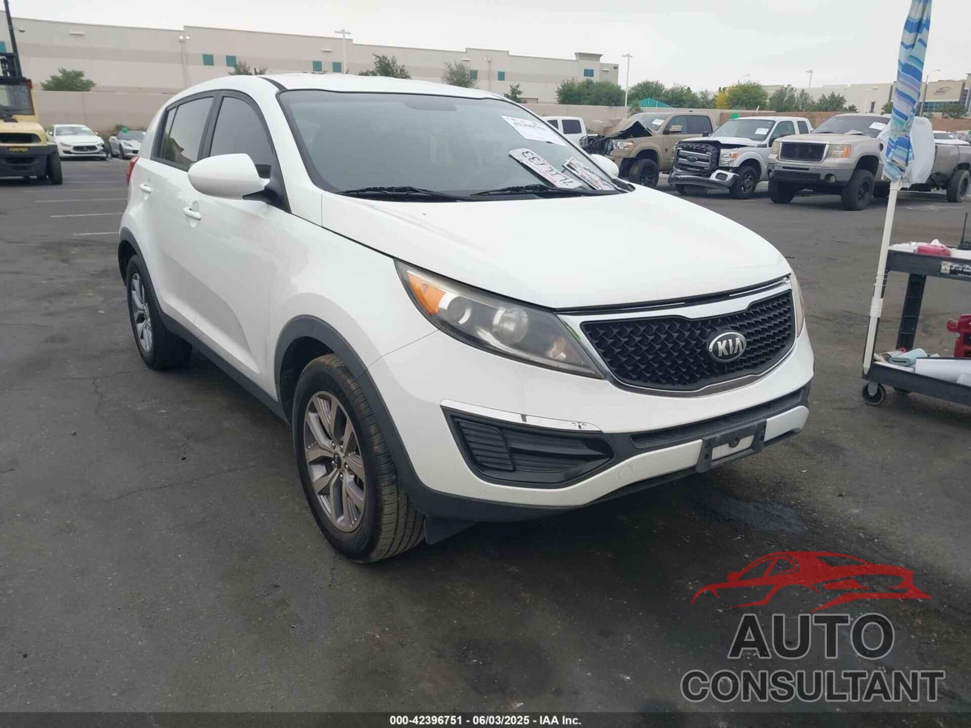 KIA SPORTAGE 2015 - KNDPB3AC1F7786037
