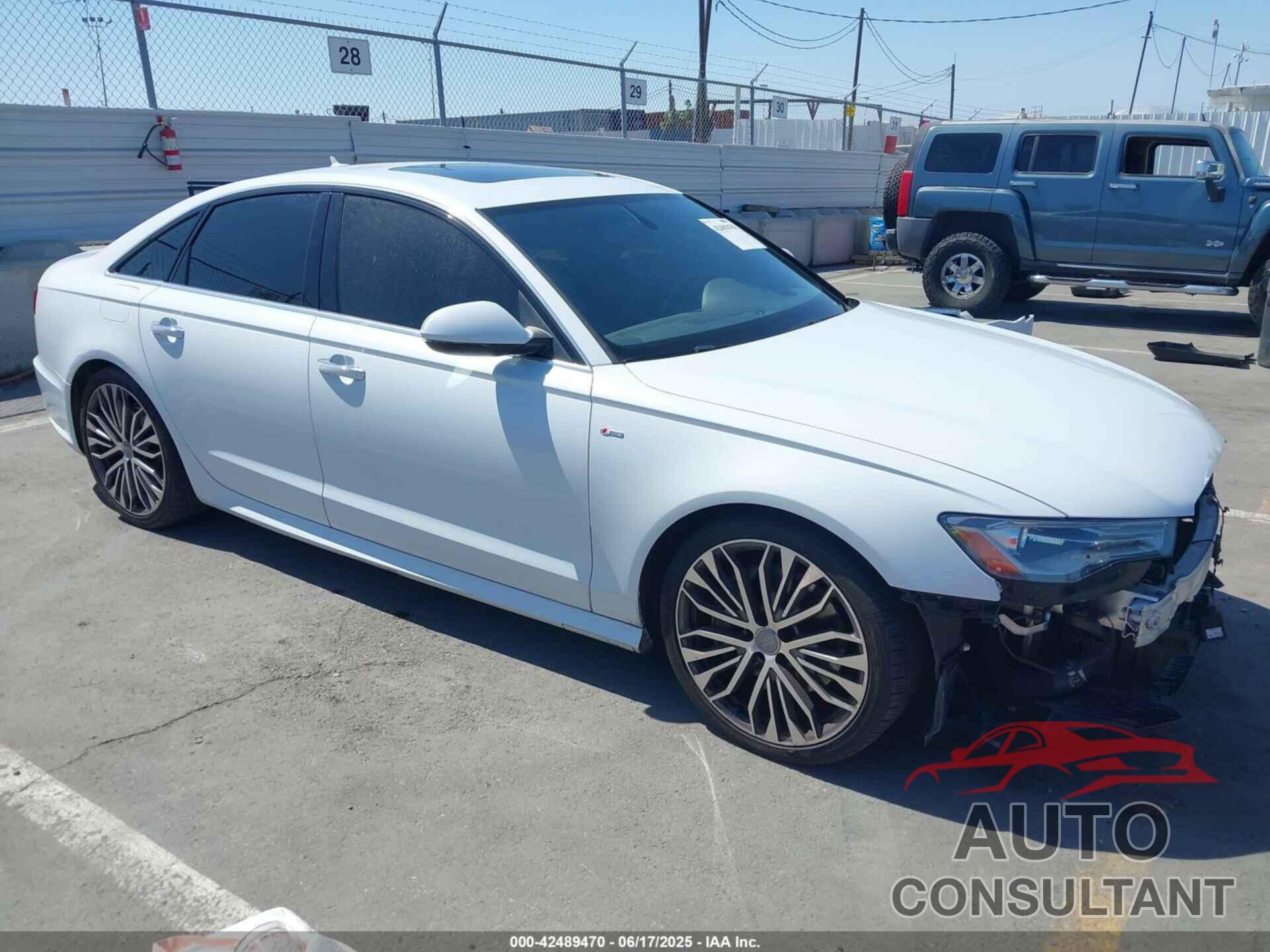 AUDI A6 2016 - WAUDFAFC8GN010776
