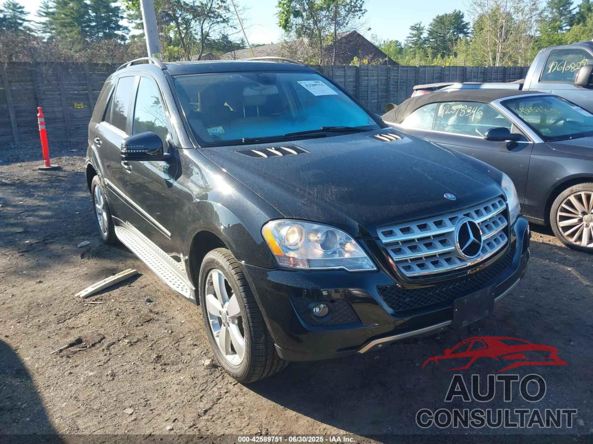 MERCEDES-BENZ ML 350 2011 - 4JGBB8GB4BA705899